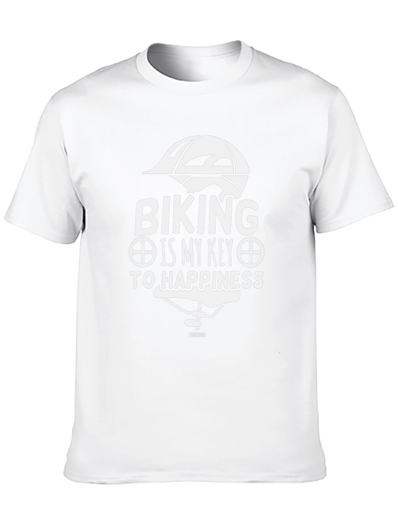 Biking is my Key to Happiness Tee