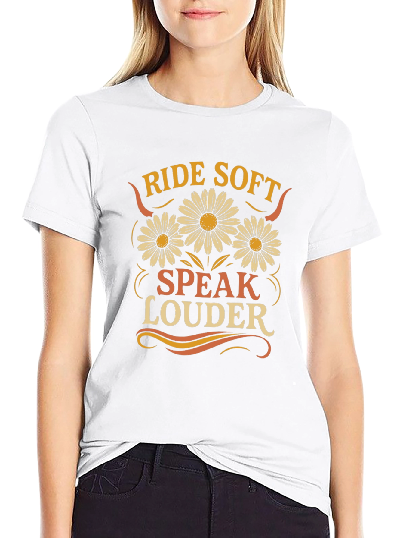 Ride Soft Speak Louder Graphic Tee