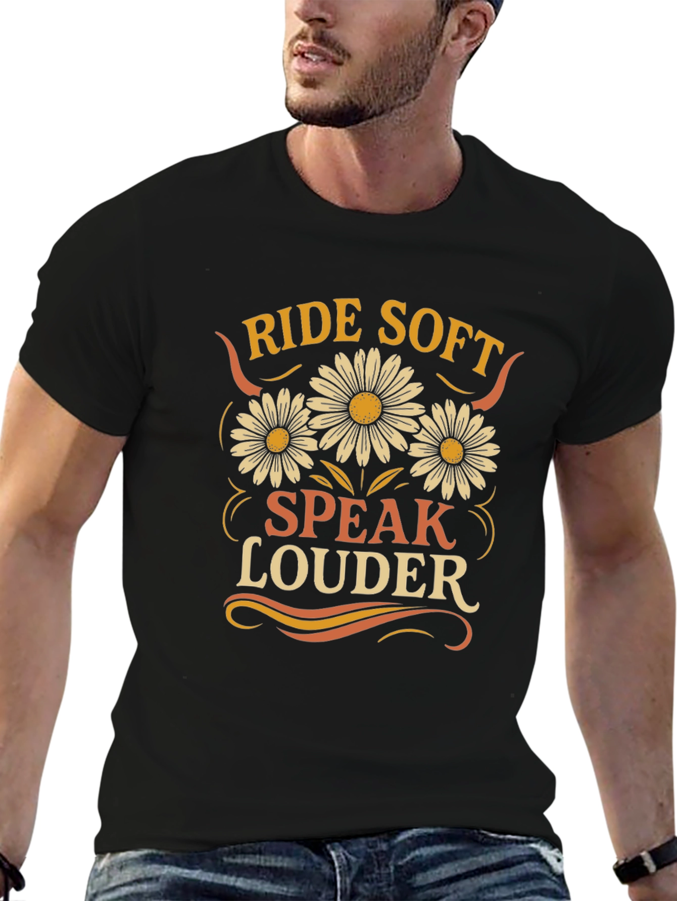 Ride Soft Speak Louder Graphic Tee