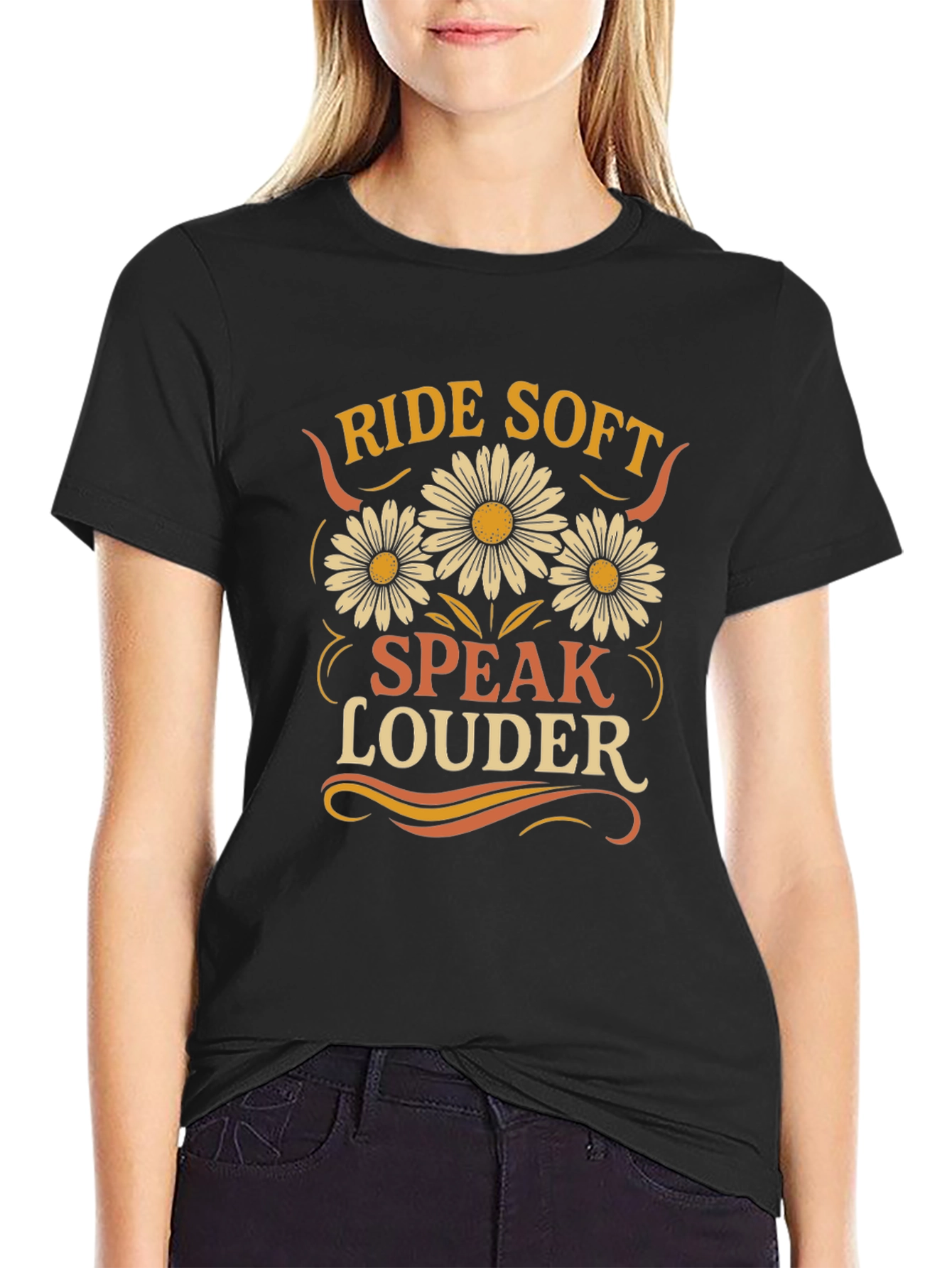 Ride Soft Speak Louder Graphic Tee