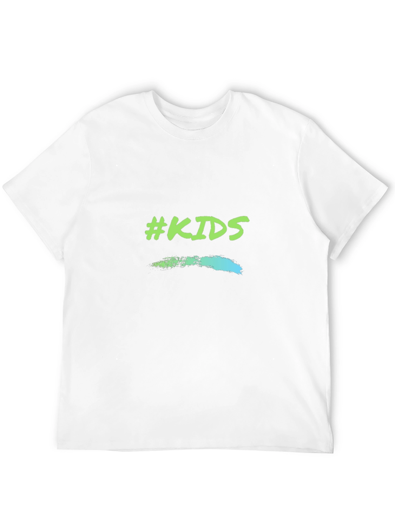 #KIDS Graphic Print Black T-Shirt - Modern Style