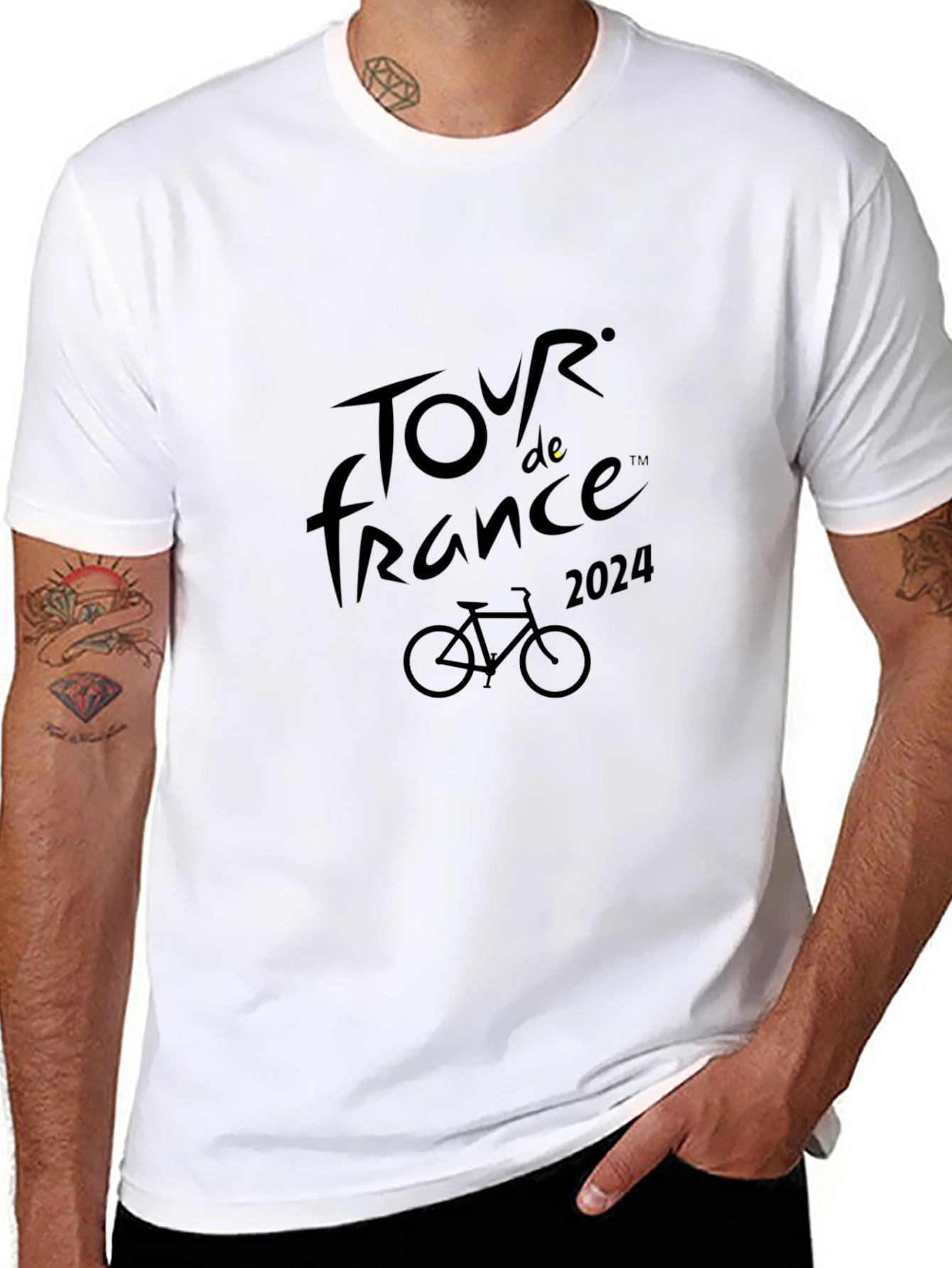 Tour de France 2024 T-Shirt - Cycling Fan Apparel