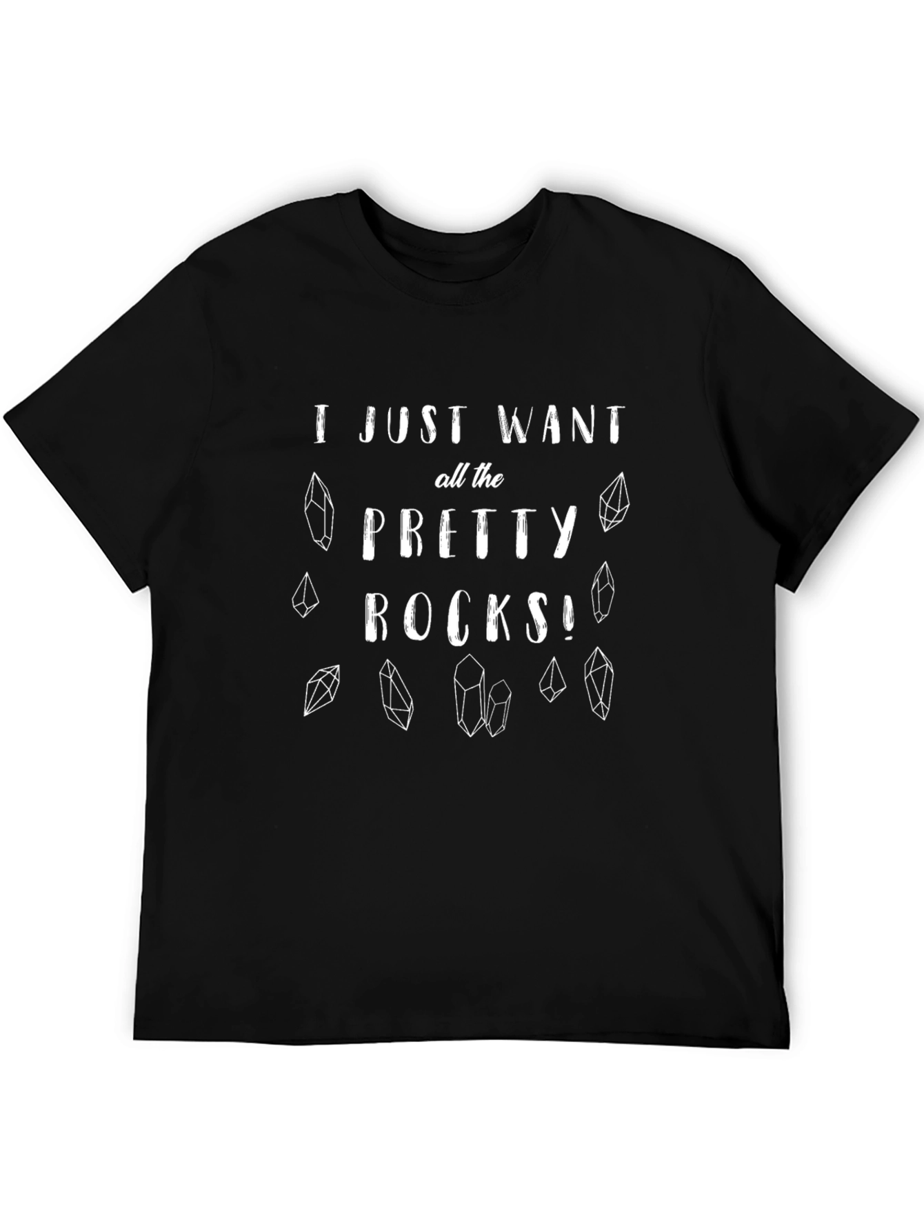 Pretty Rocks Graphic Tee - Mineral Collector Shirt