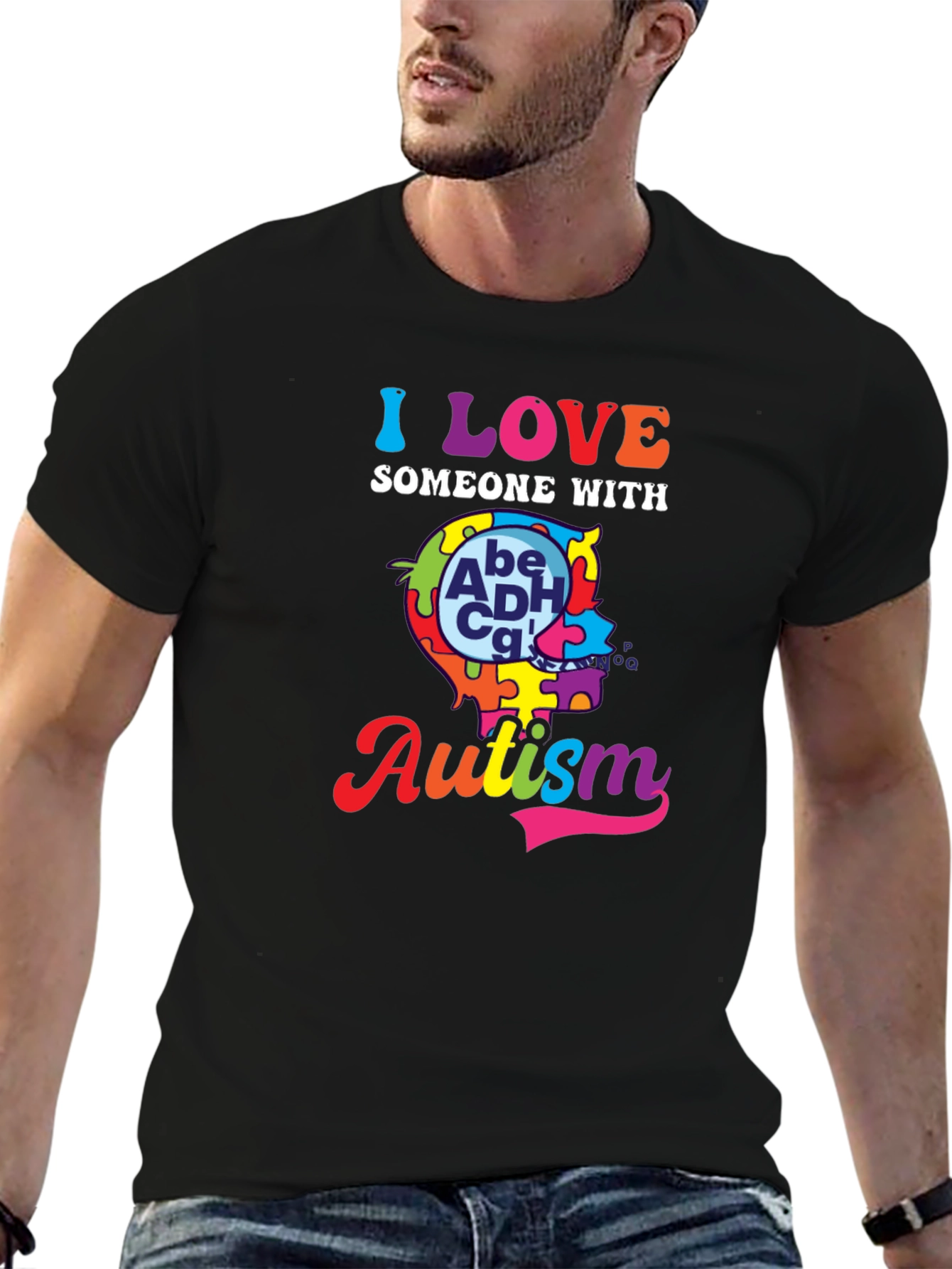 Autism Awareness T-Shirt - I Love Someone With