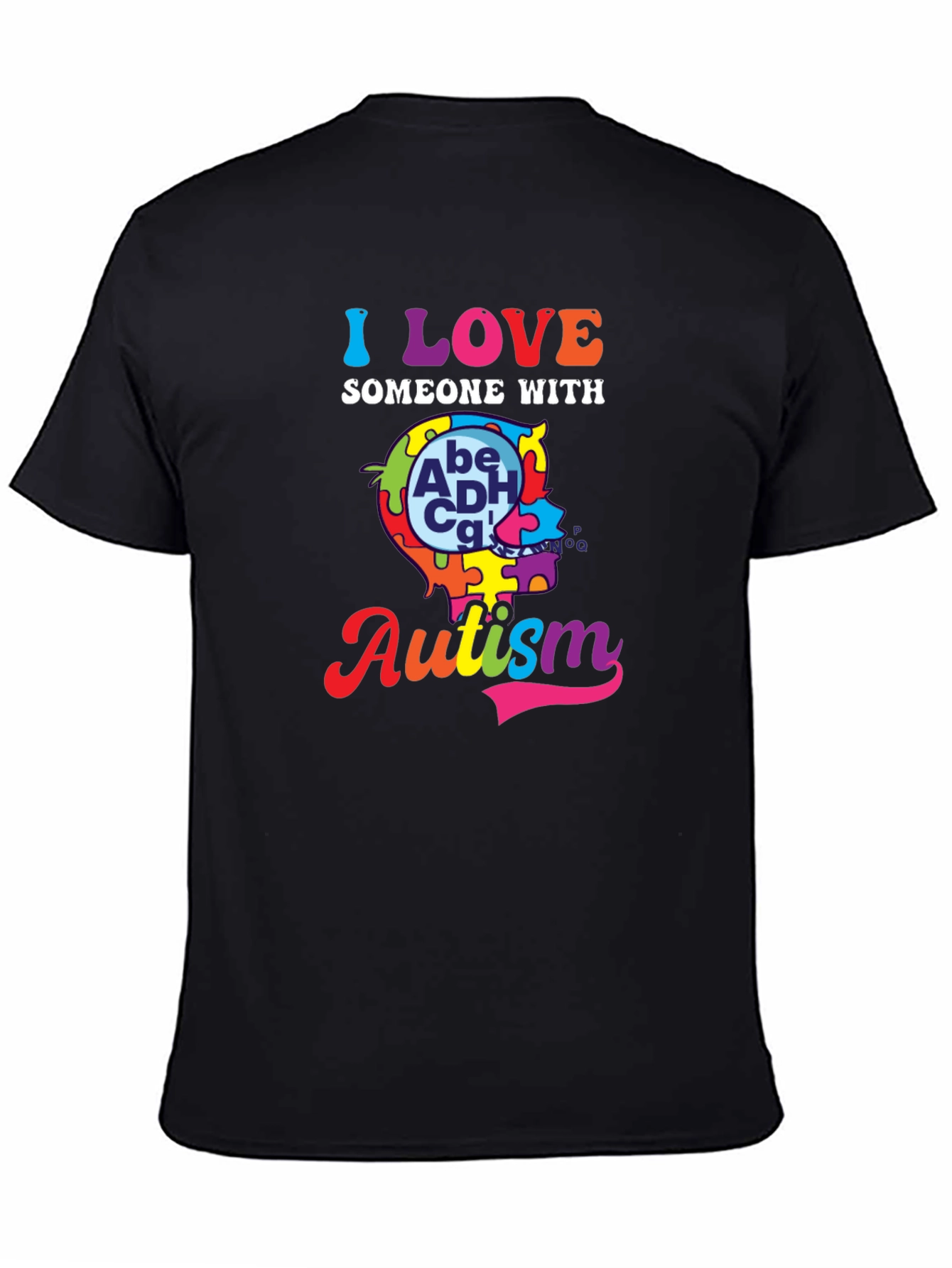 Autism Awareness T-Shirt - I Love Someone With