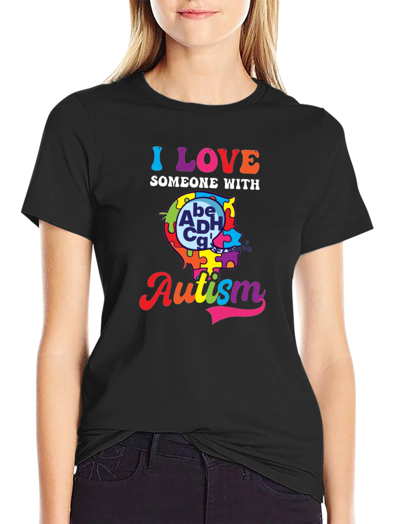 Autism Awareness T-Shirt - I Love Someone With