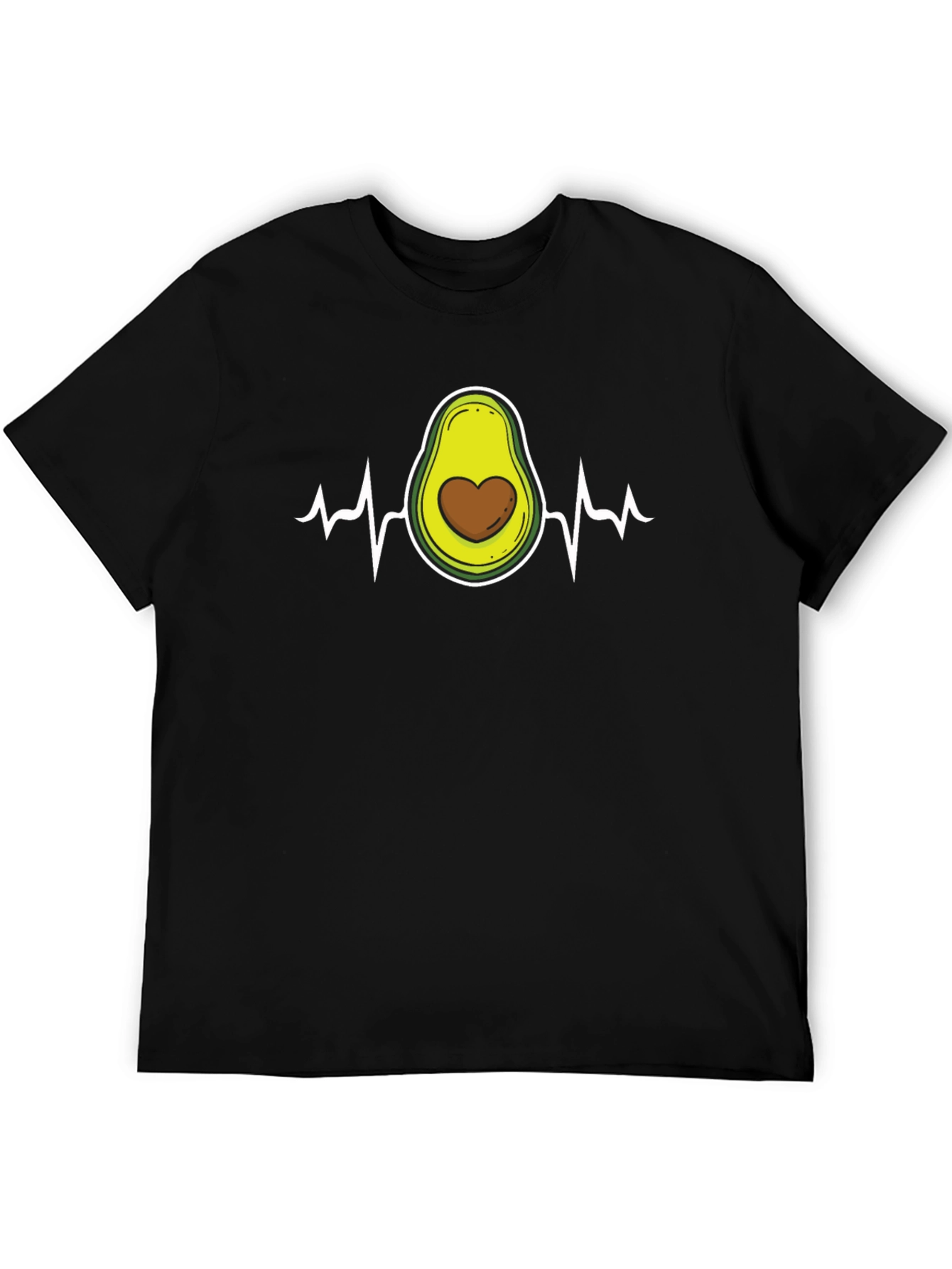Avocado Heartbeat T-Shirt - Love for Avocados