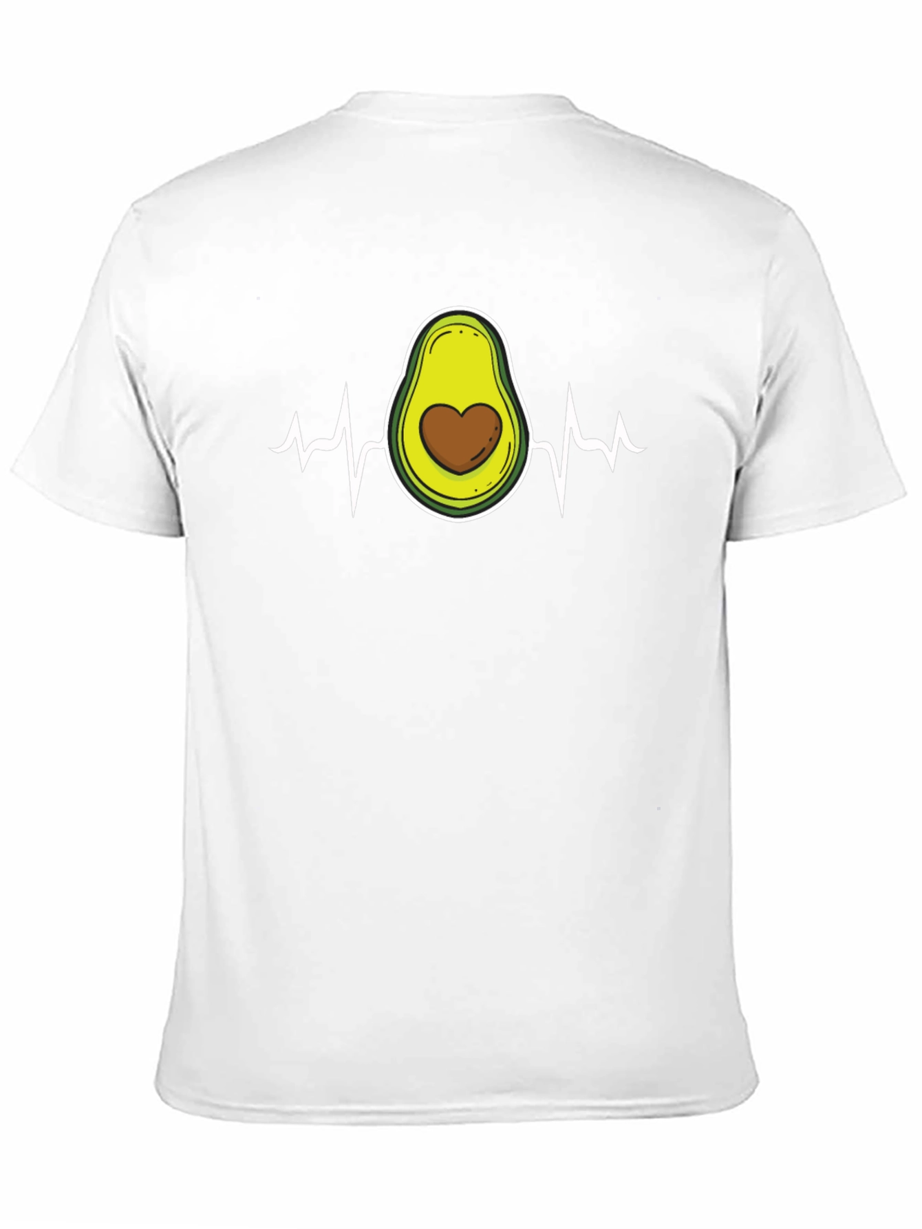 Avocado Heartbeat T-Shirt - Love for Avocados