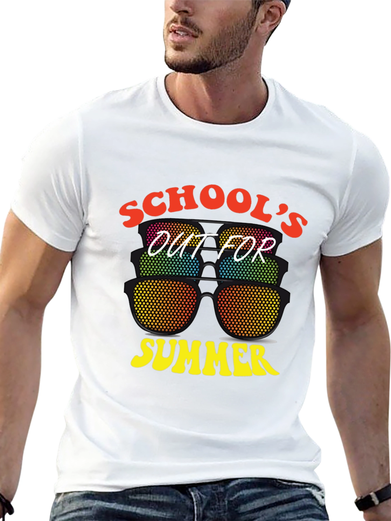Schools Out for Summer Graphic T-Shirt