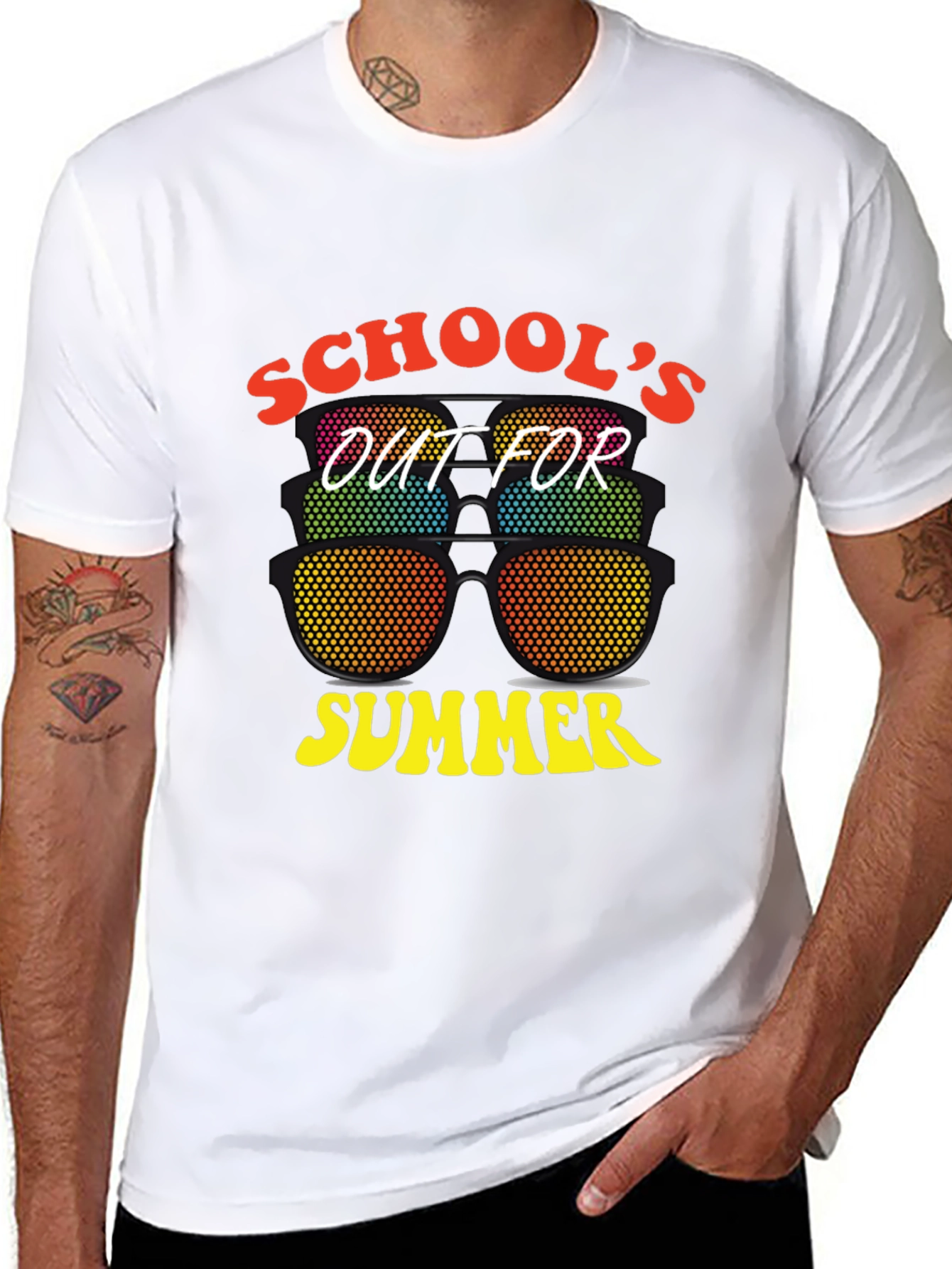 Schools Out for Summer Graphic T-Shirt
