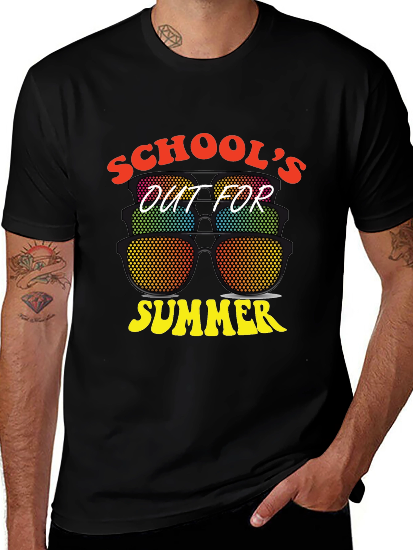 Schools Out for Summer Graphic T-Shirt