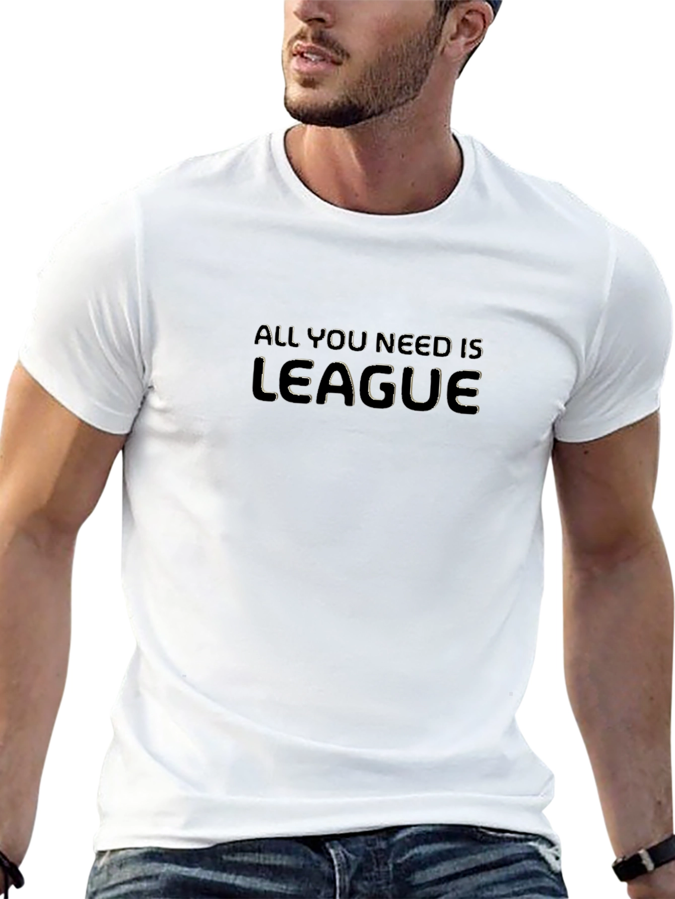 All You Need is League Black T-Shirt