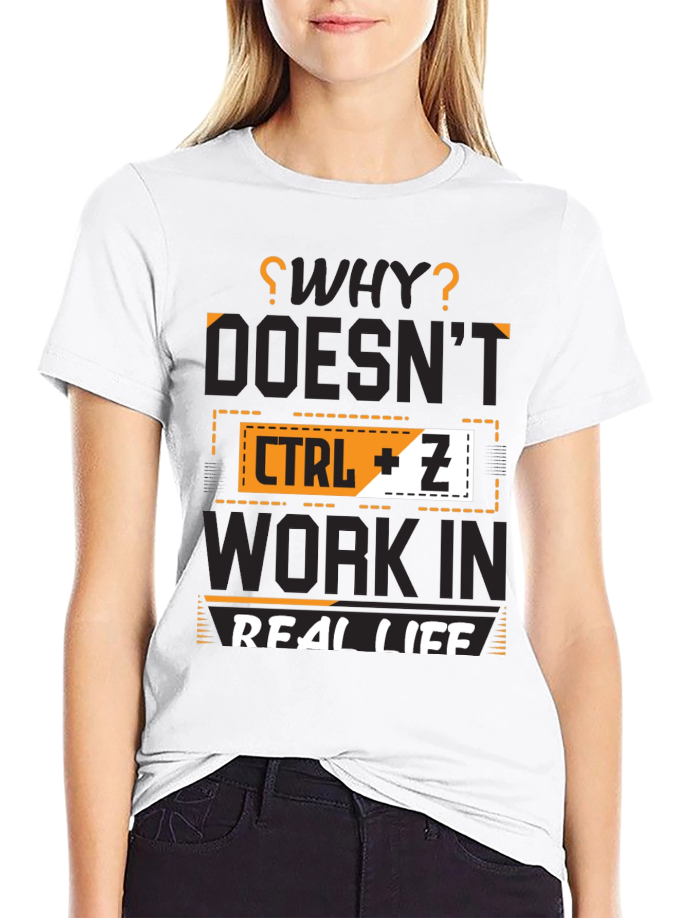 CTRL + Z - Real Life Undo T-Shirt
