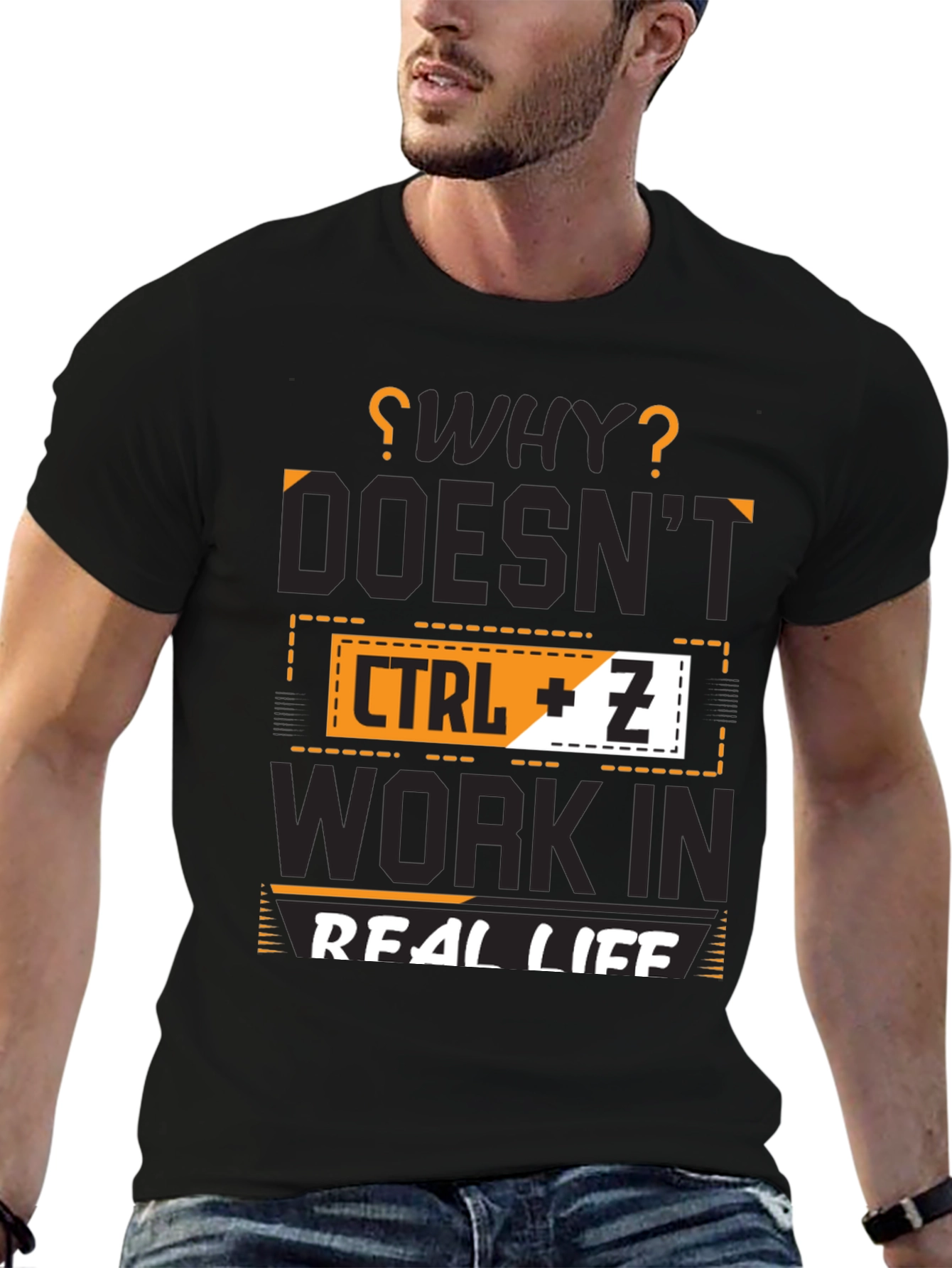 CTRL + Z - Real Life Undo T-Shirt