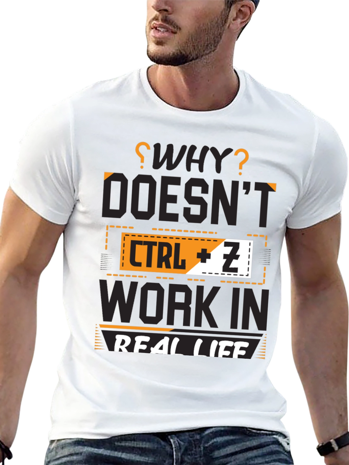 CTRL + Z - Real Life Undo T-Shirt