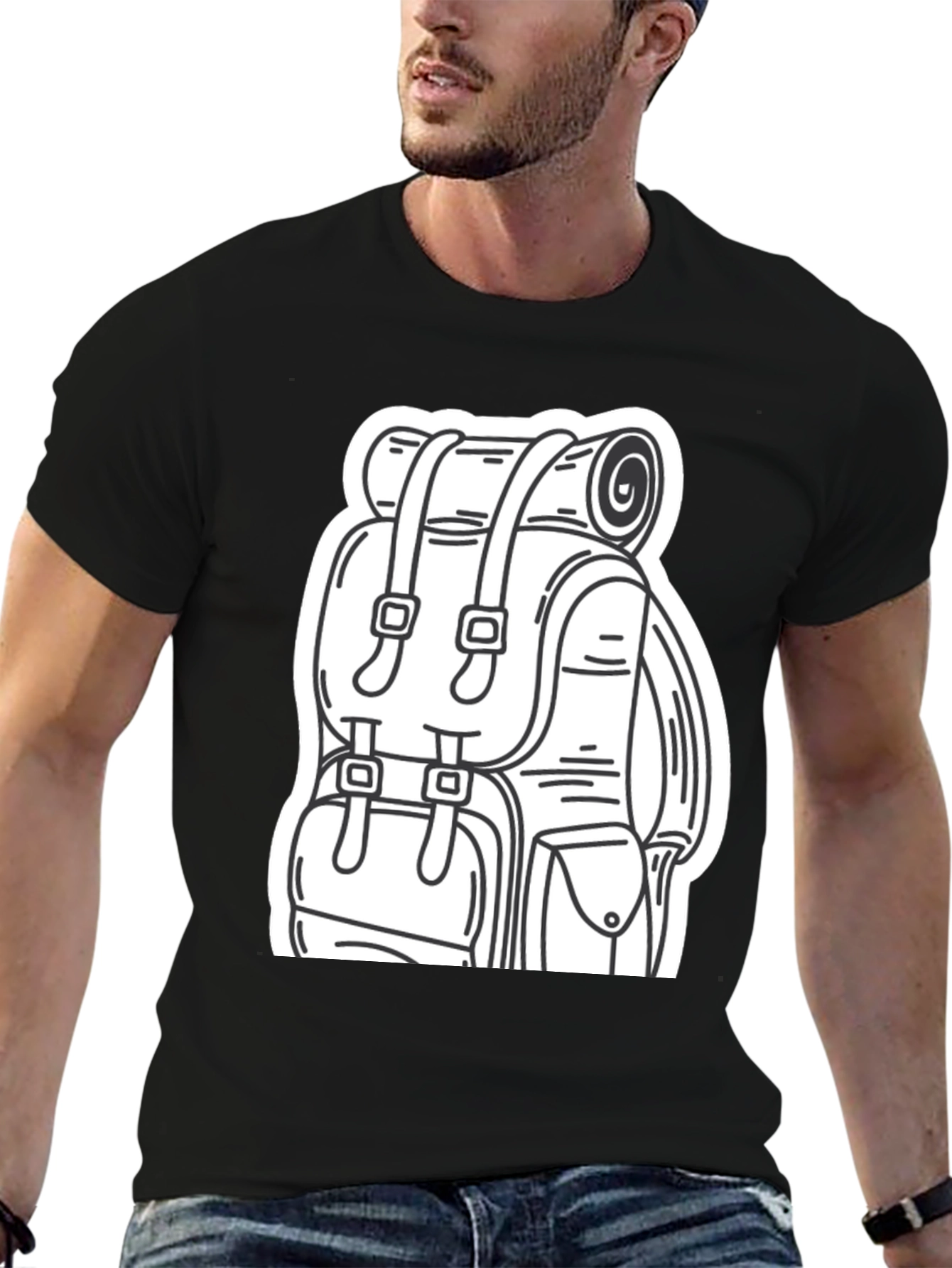 Backpack Graphic Tee - Adventure Ready