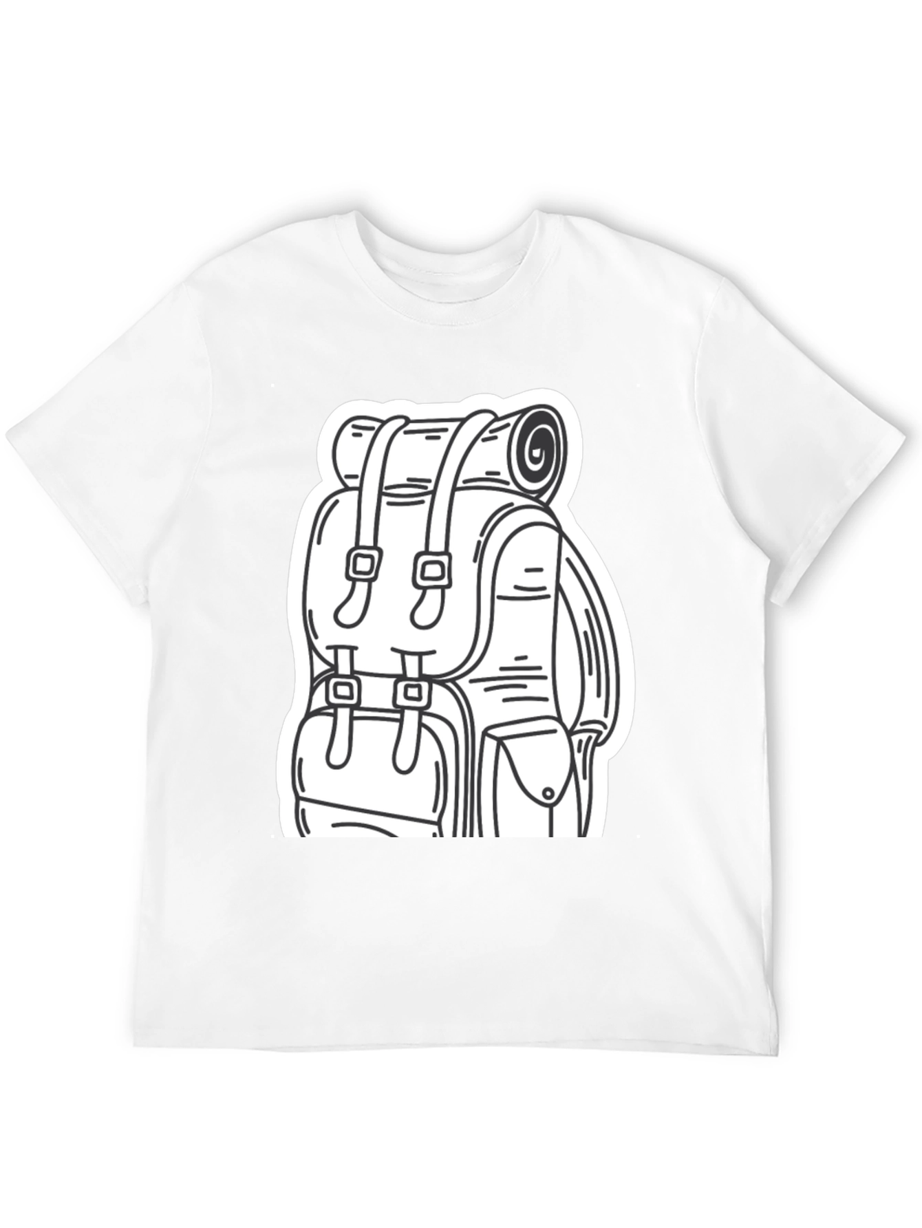 Backpack Graphic Tee - Adventure Ready