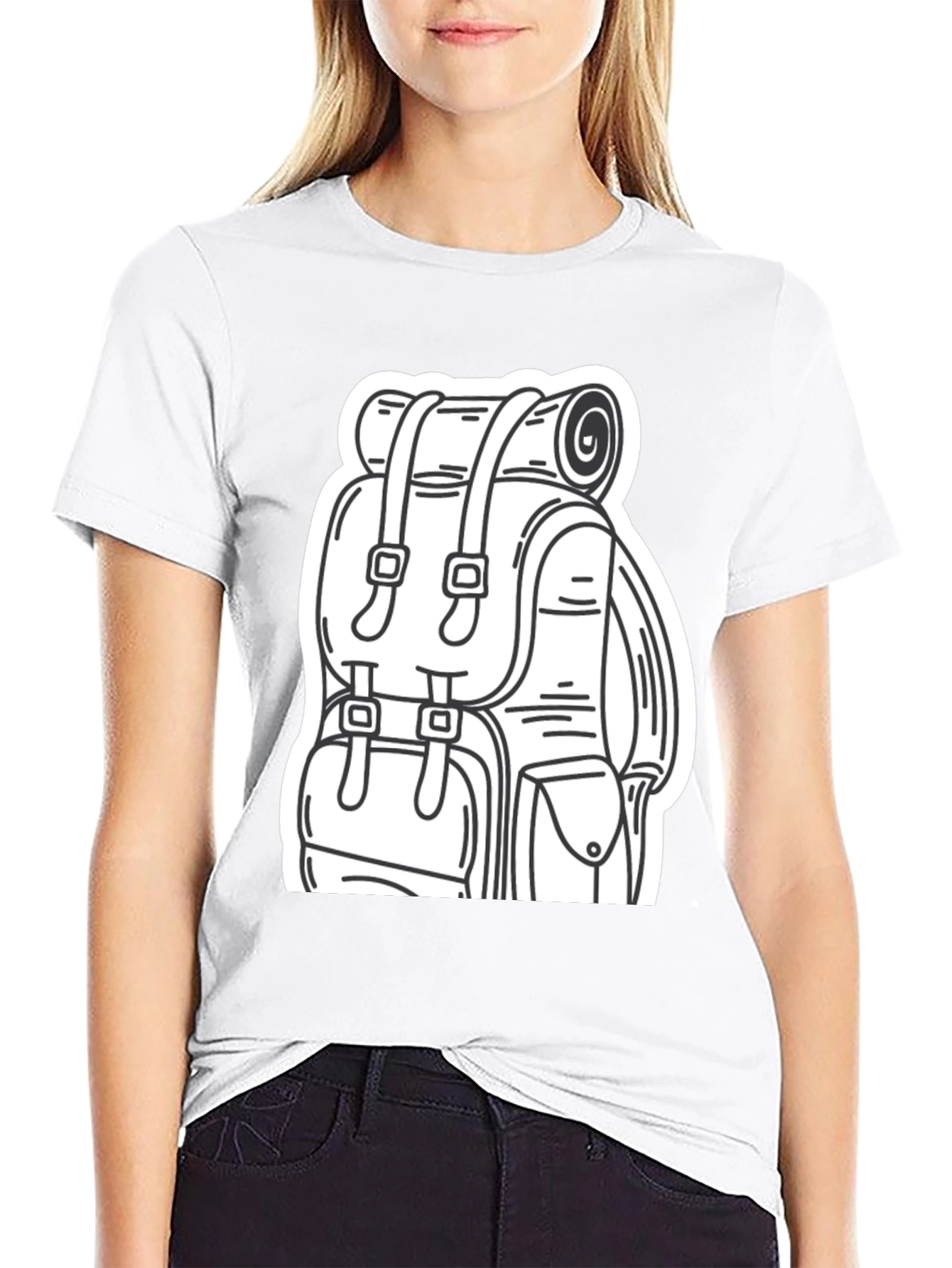 Backpack Graphic Tee - Adventure Ready