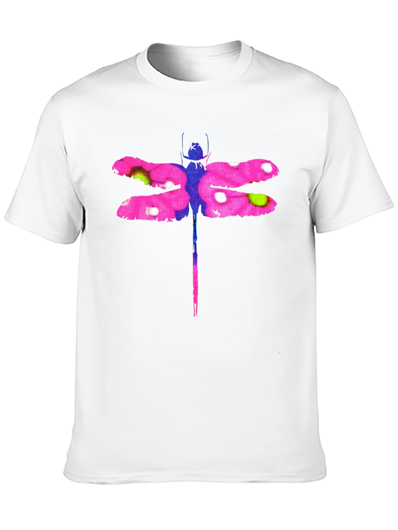 Dragonfly Graphic Tee - Stylish Mens Black T-Shirt