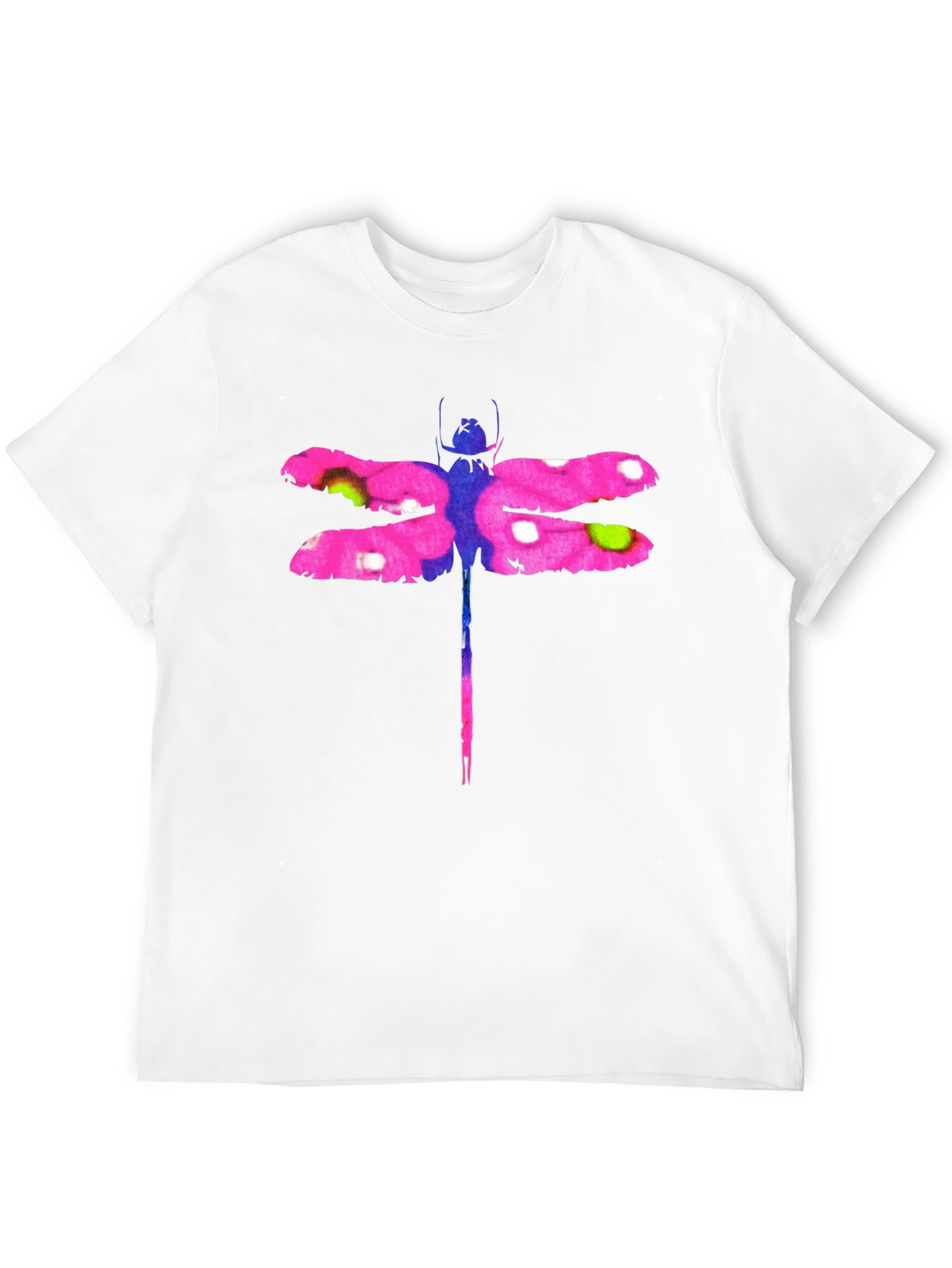 Dragonfly Graphic Tee - Stylish Mens Black T-Shirt