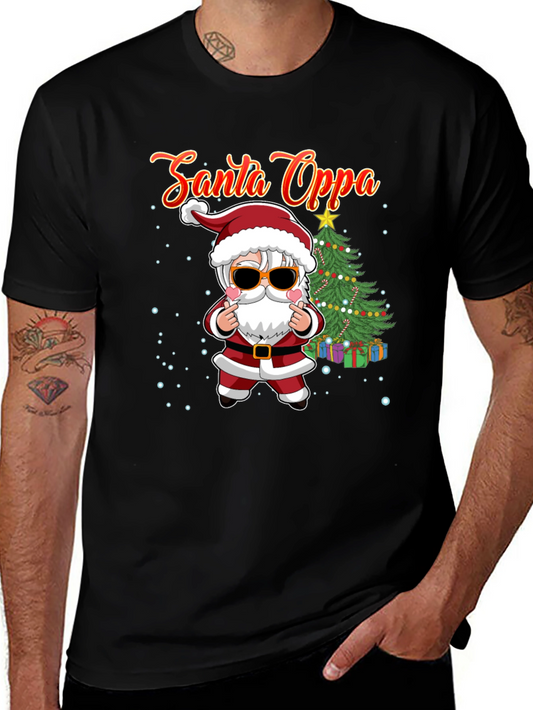 Santa Oppa T-Shirt - Holiday Fun!