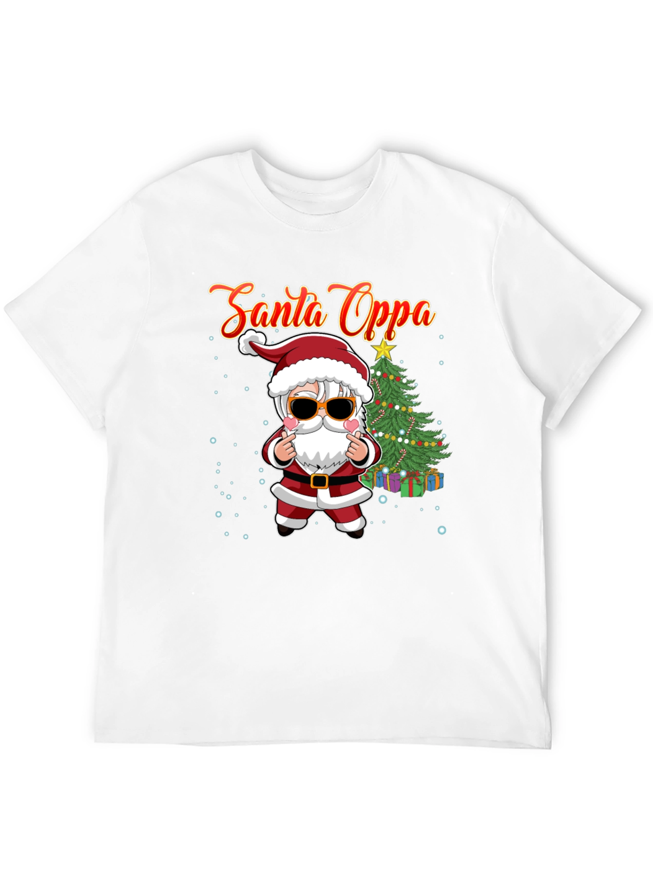 Santa Oppa T-Shirt - Holiday Fun!