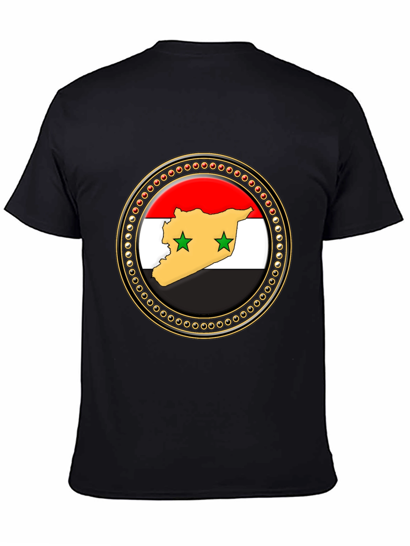 Syria Flag Graphic Print T-Shirt