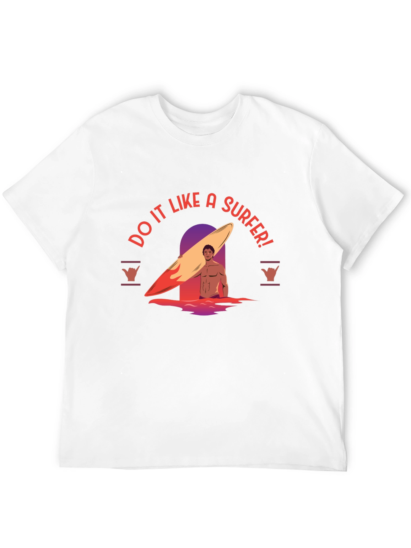 Do it Like a Surfer Graphic Tee