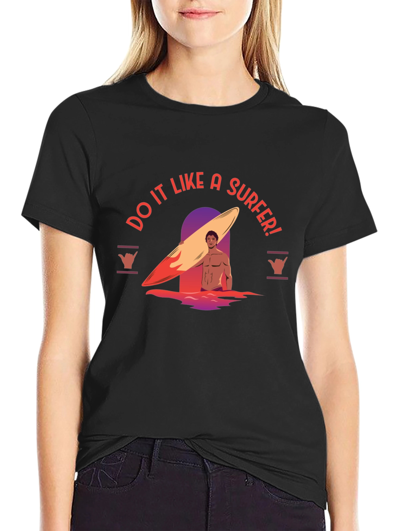 Do it Like a Surfer Graphic Tee