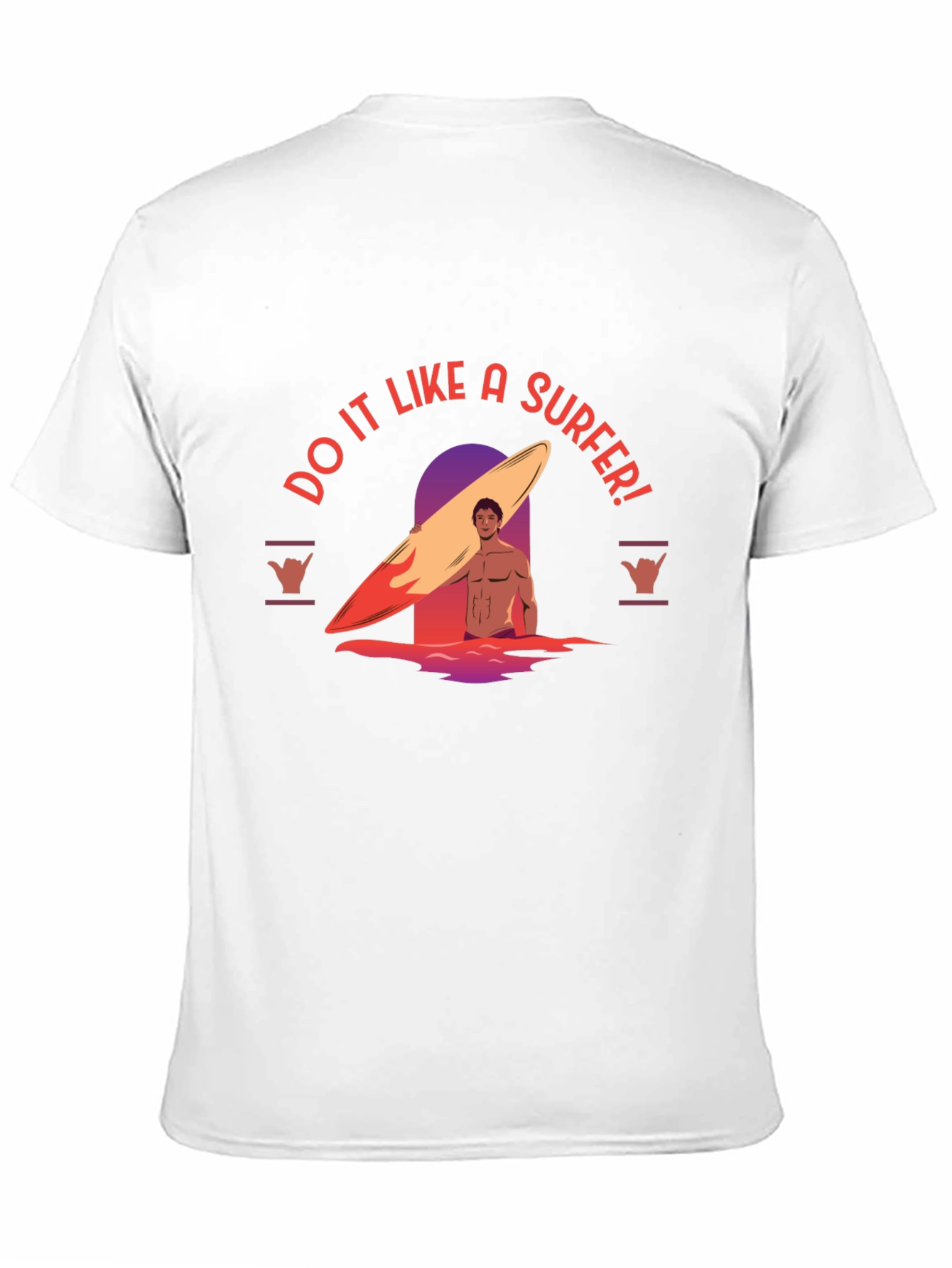 Do it Like a Surfer Graphic Tee