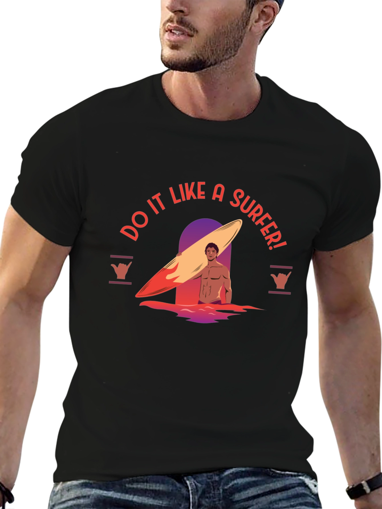 Do it Like a Surfer Graphic Tee