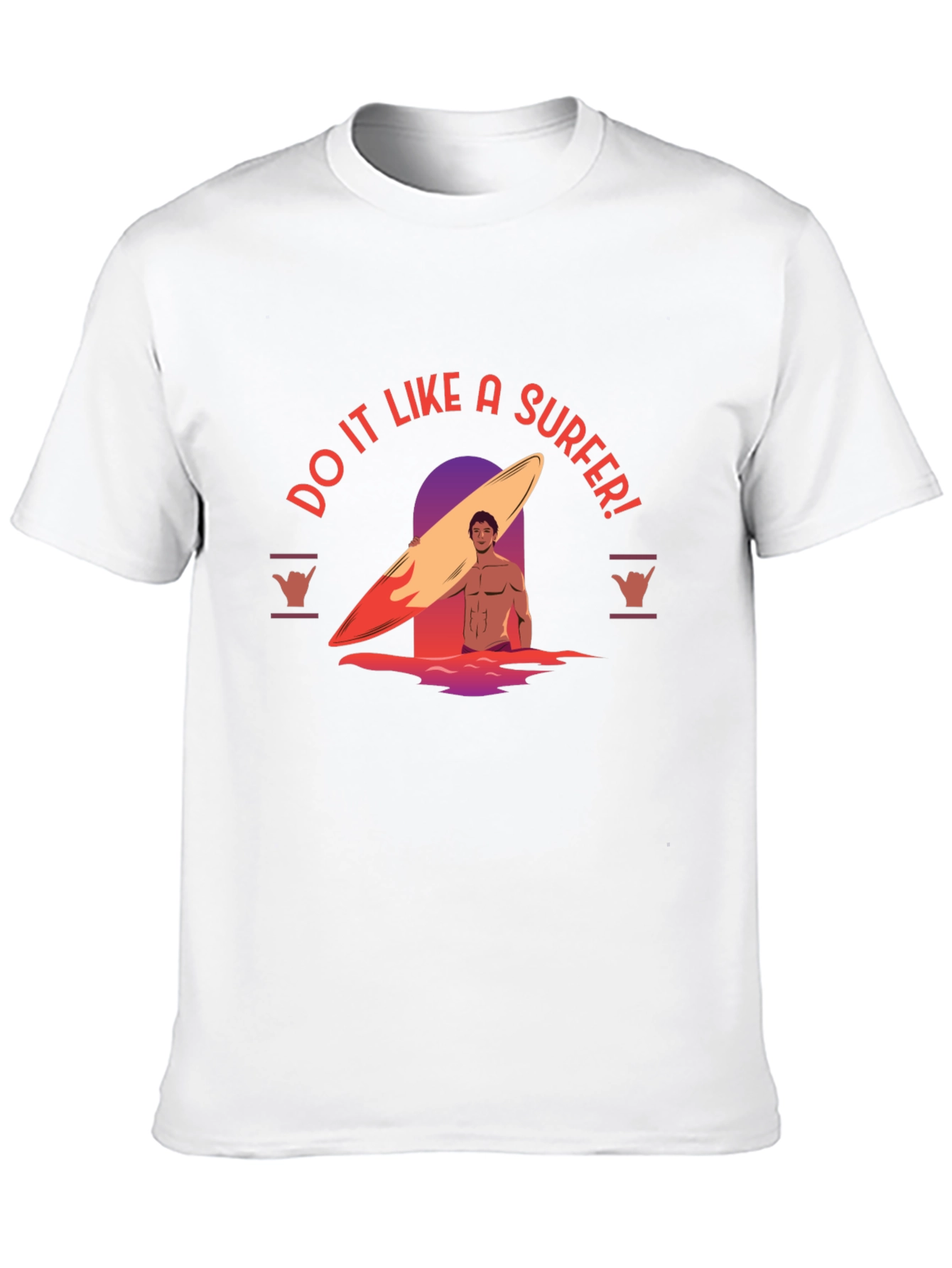 Do it Like a Surfer Graphic Tee