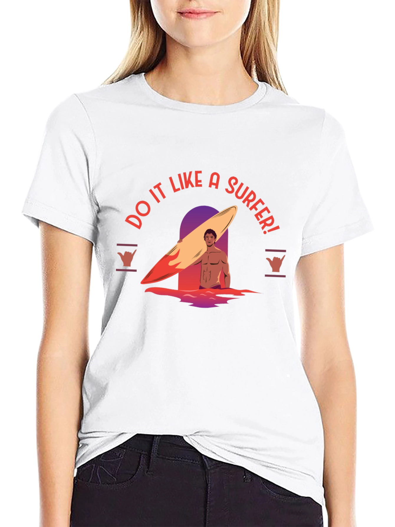 Do it Like a Surfer Graphic Tee