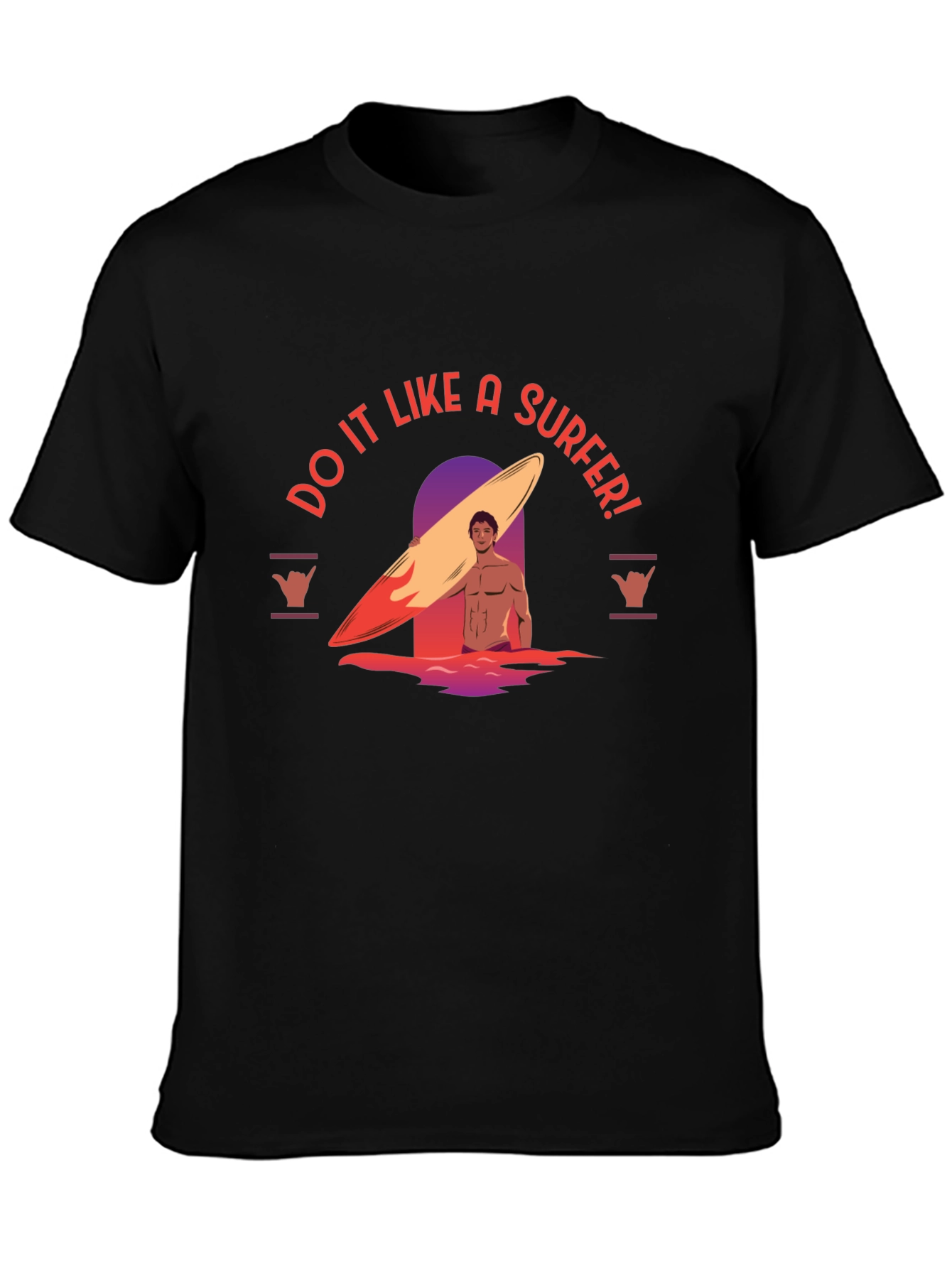 Do it Like a Surfer Graphic Tee