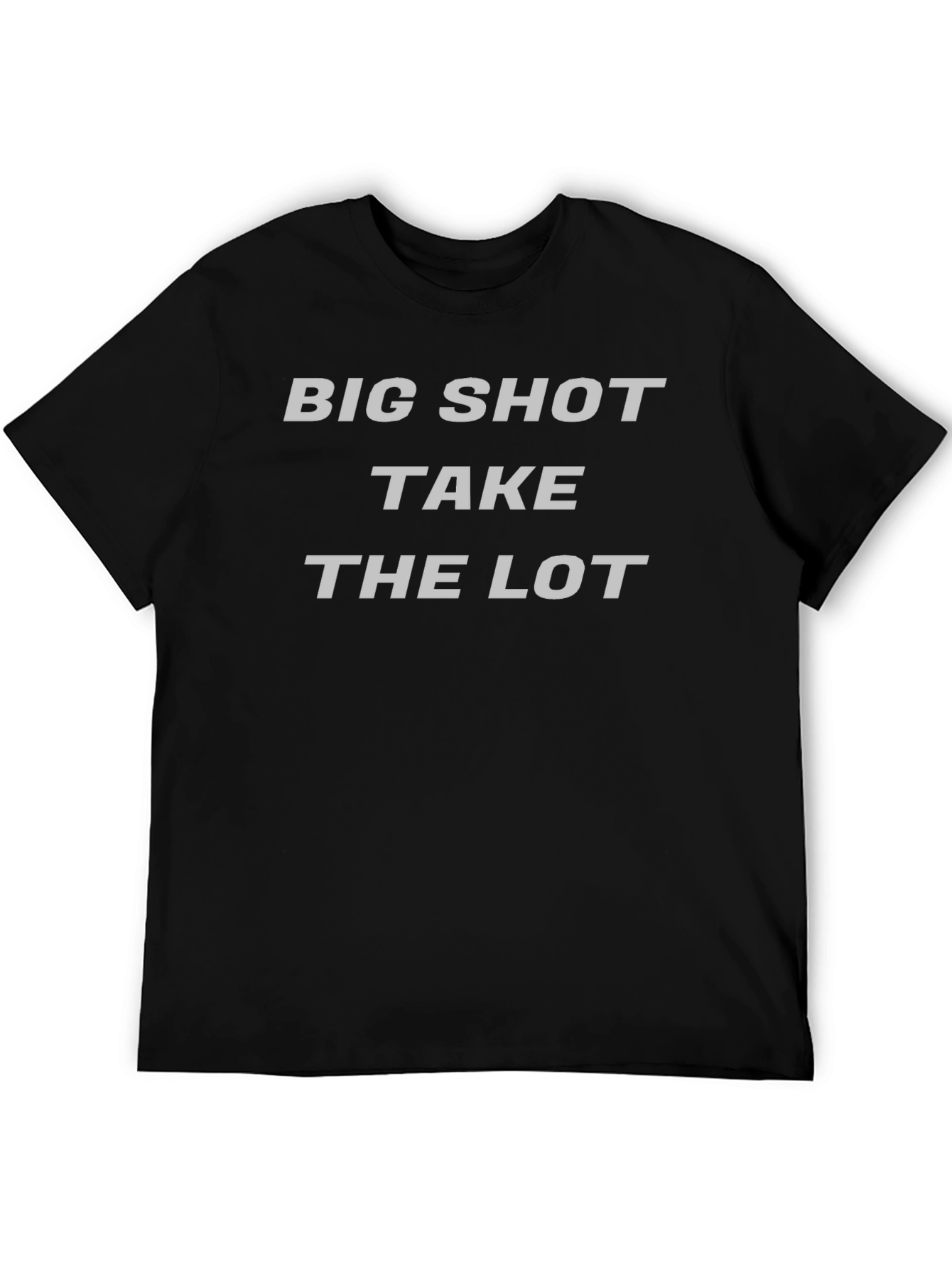 Big Shot Take the Lot Black T-Shirt