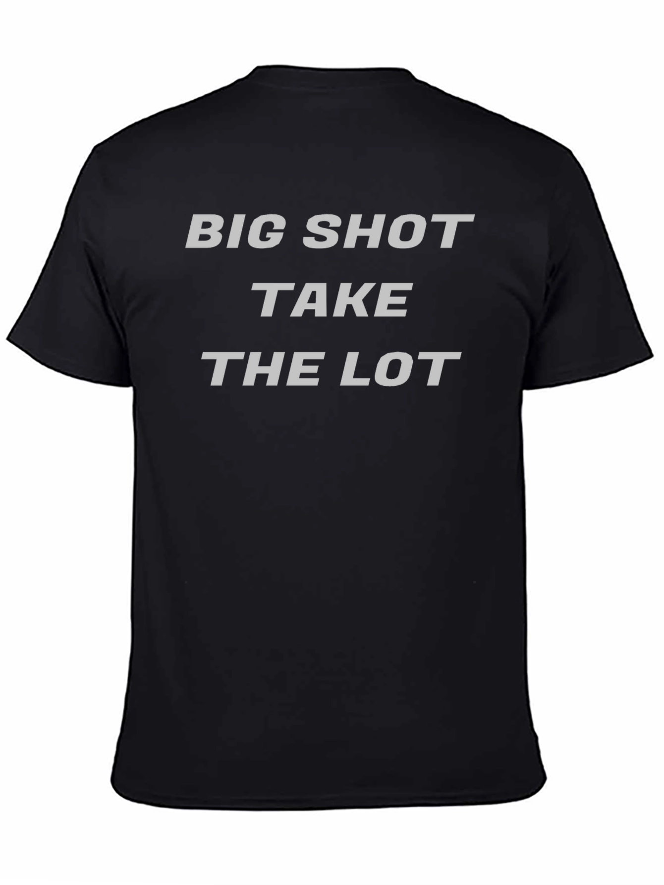 Big Shot Take the Lot Black T-Shirt