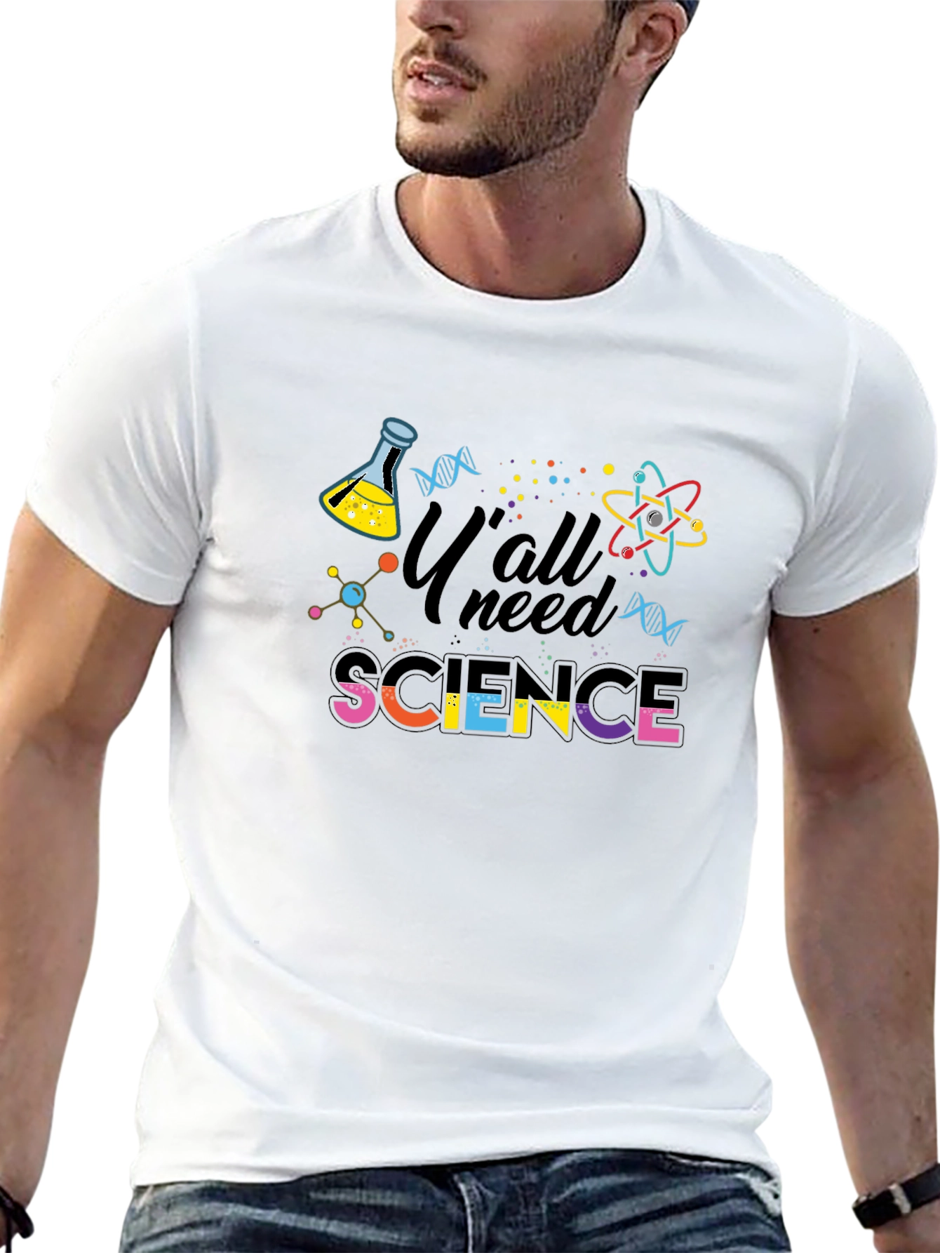 Yall Need Science Graphic T-Shirt