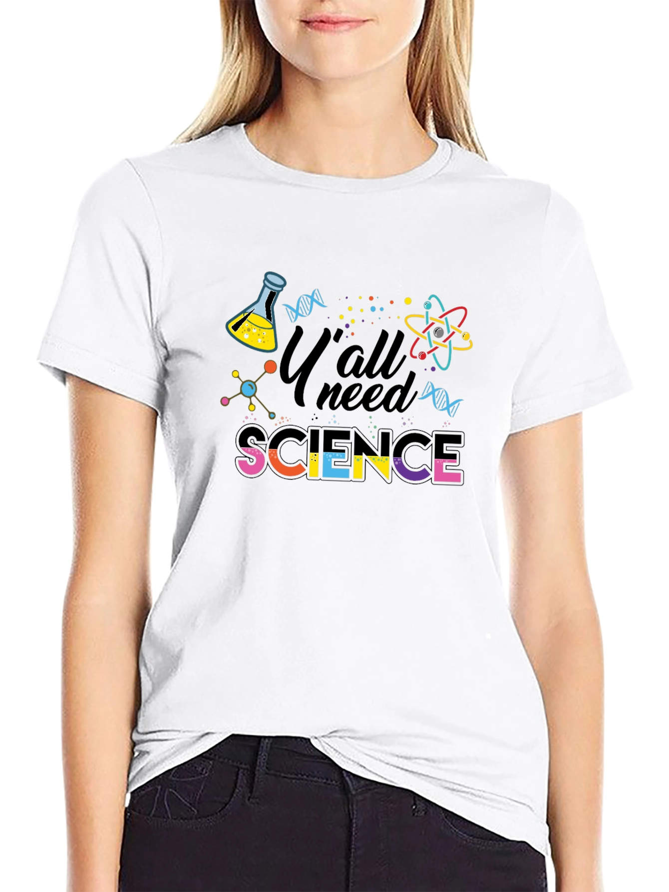 Yall Need Science Graphic T-Shirt
