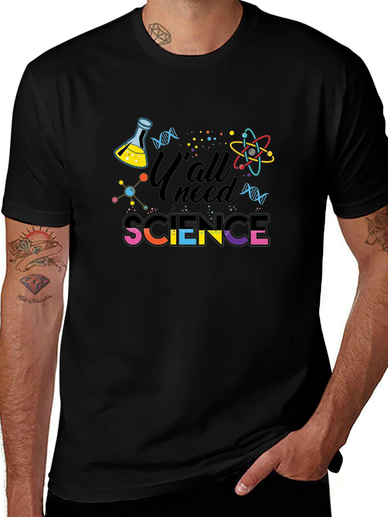 Yall Need Science Graphic T-Shirt