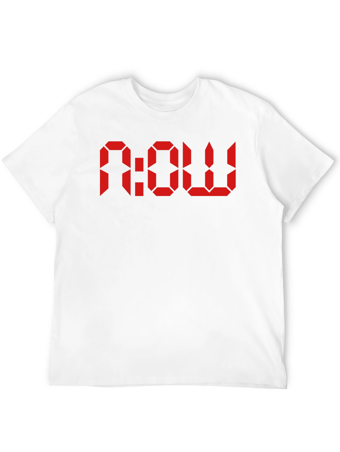 Retro Digital NOW T-Shirt - Classic Black Tee