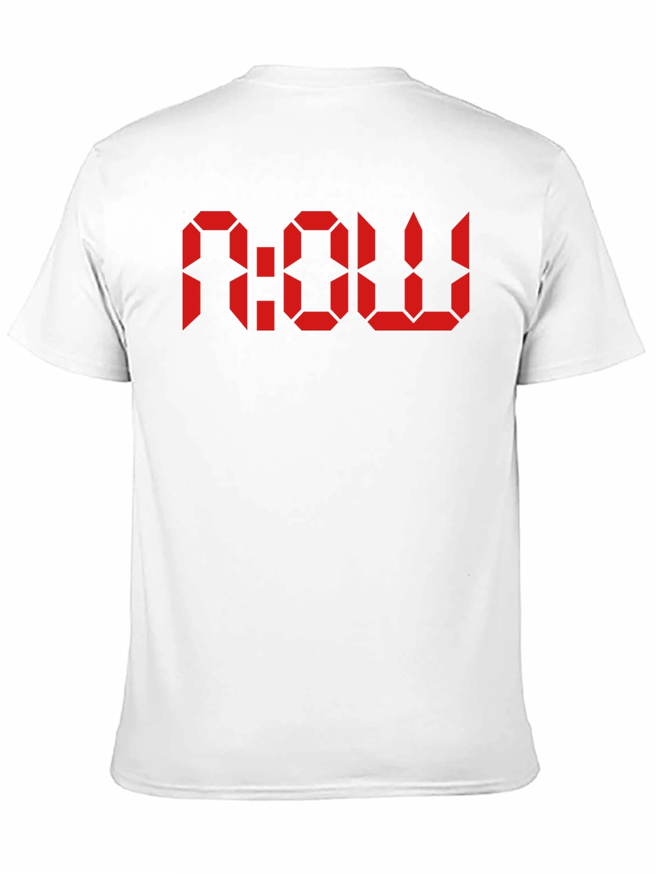 Retro Digital NOW T-Shirt - Classic Black Tee