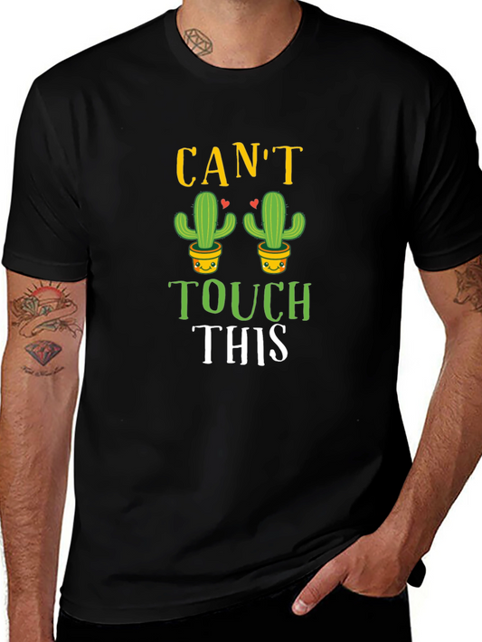 Cant Touch This Cactus Graphic T-Shirt