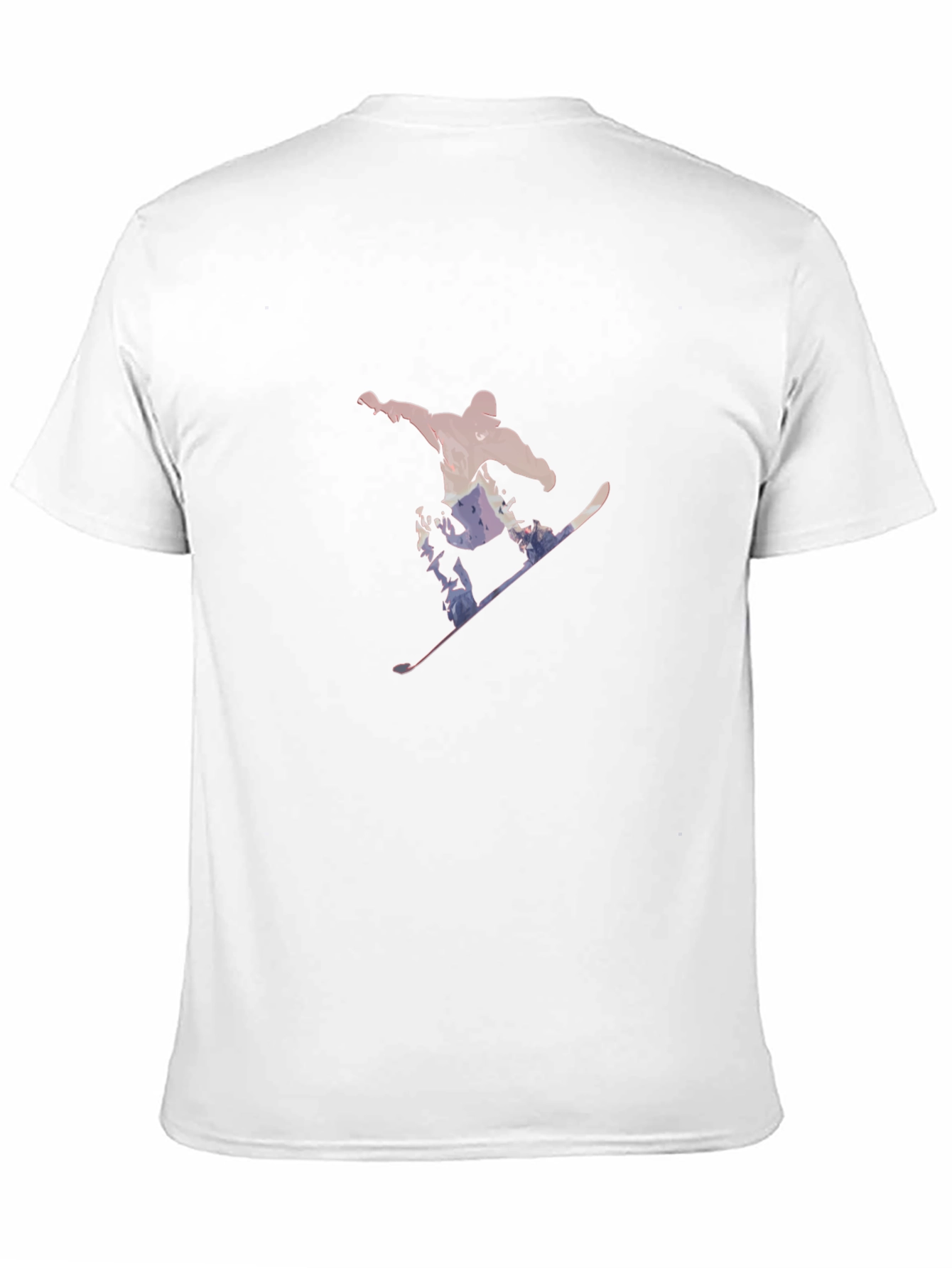 Snowboarder Graphic T-Shirt - Cool Mountain Design