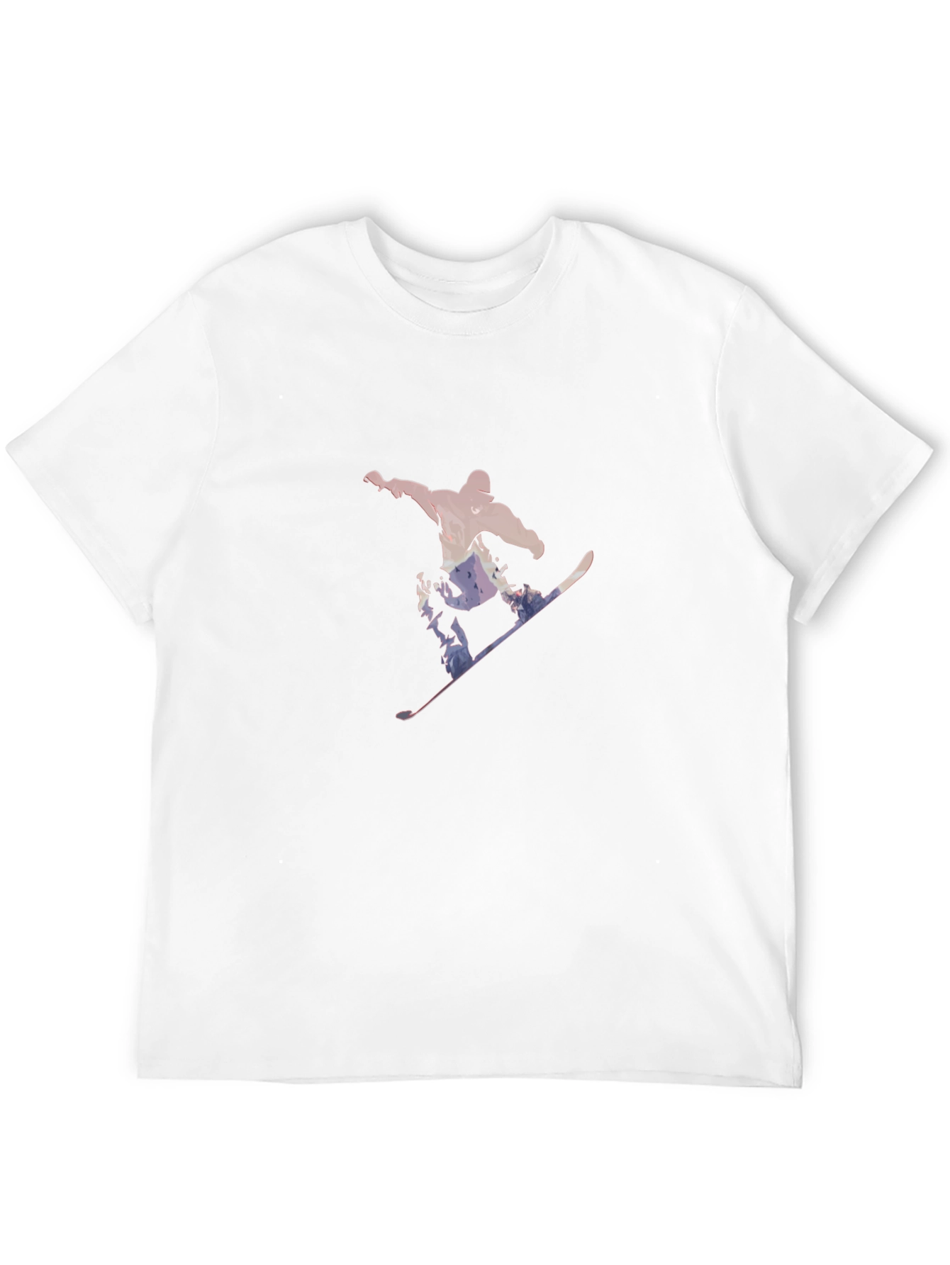 Snowboarder Graphic T-Shirt - Cool Mountain Design