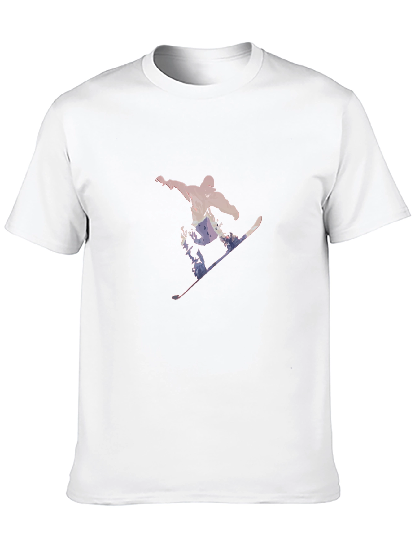 Snowboarder Graphic T-Shirt - Cool Mountain Design