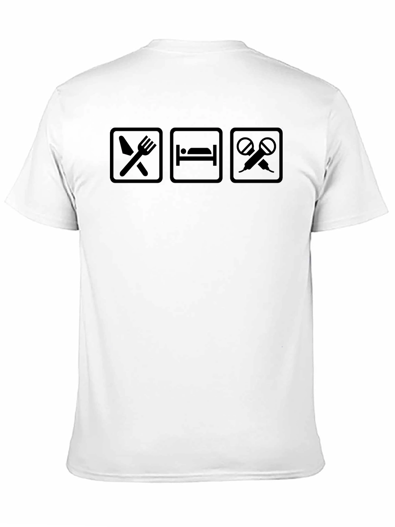 Eat Sleep Juggling T-Shirt - Black Graphic Tee