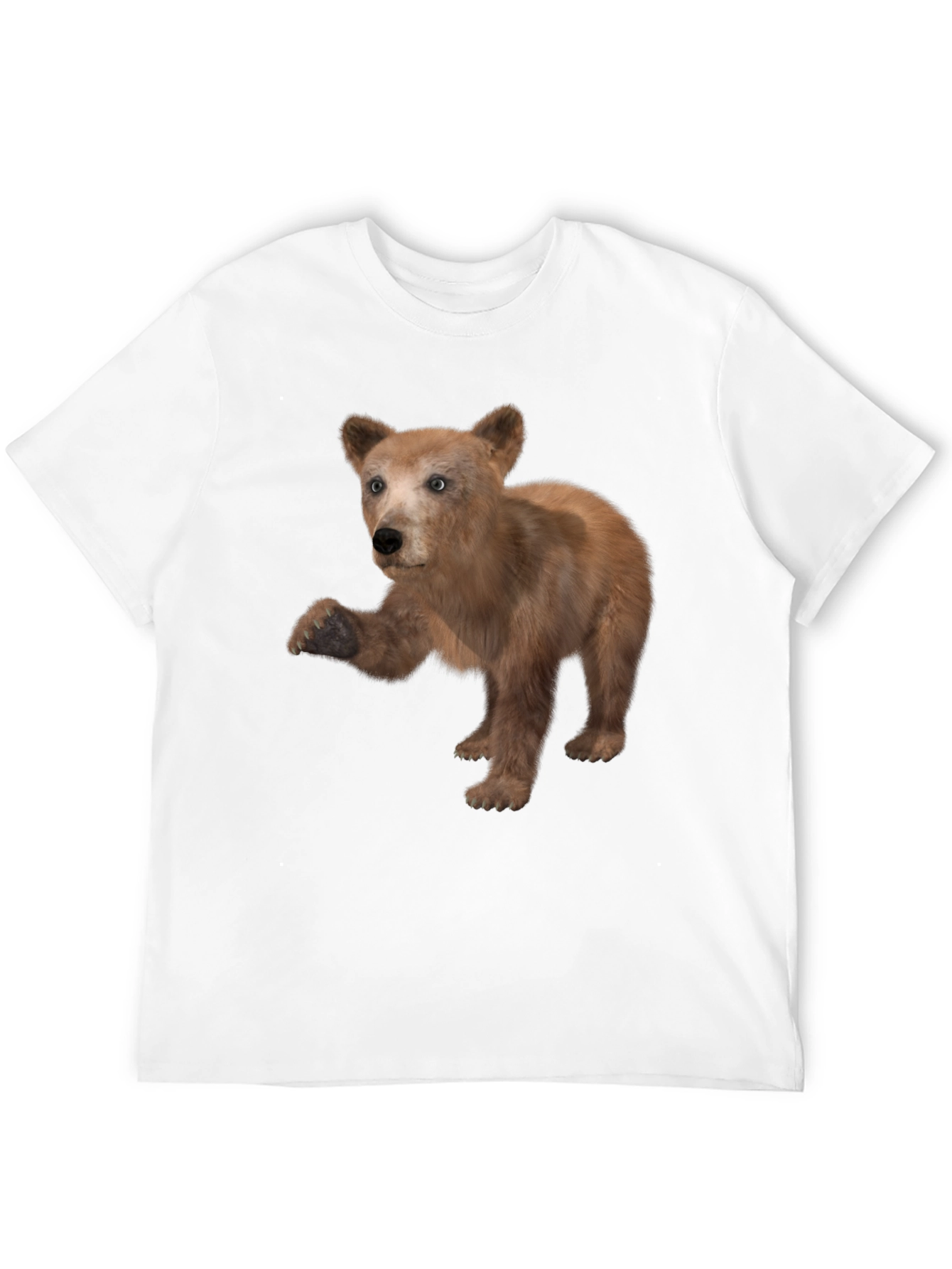 Bear Graphic Black T-Shirt