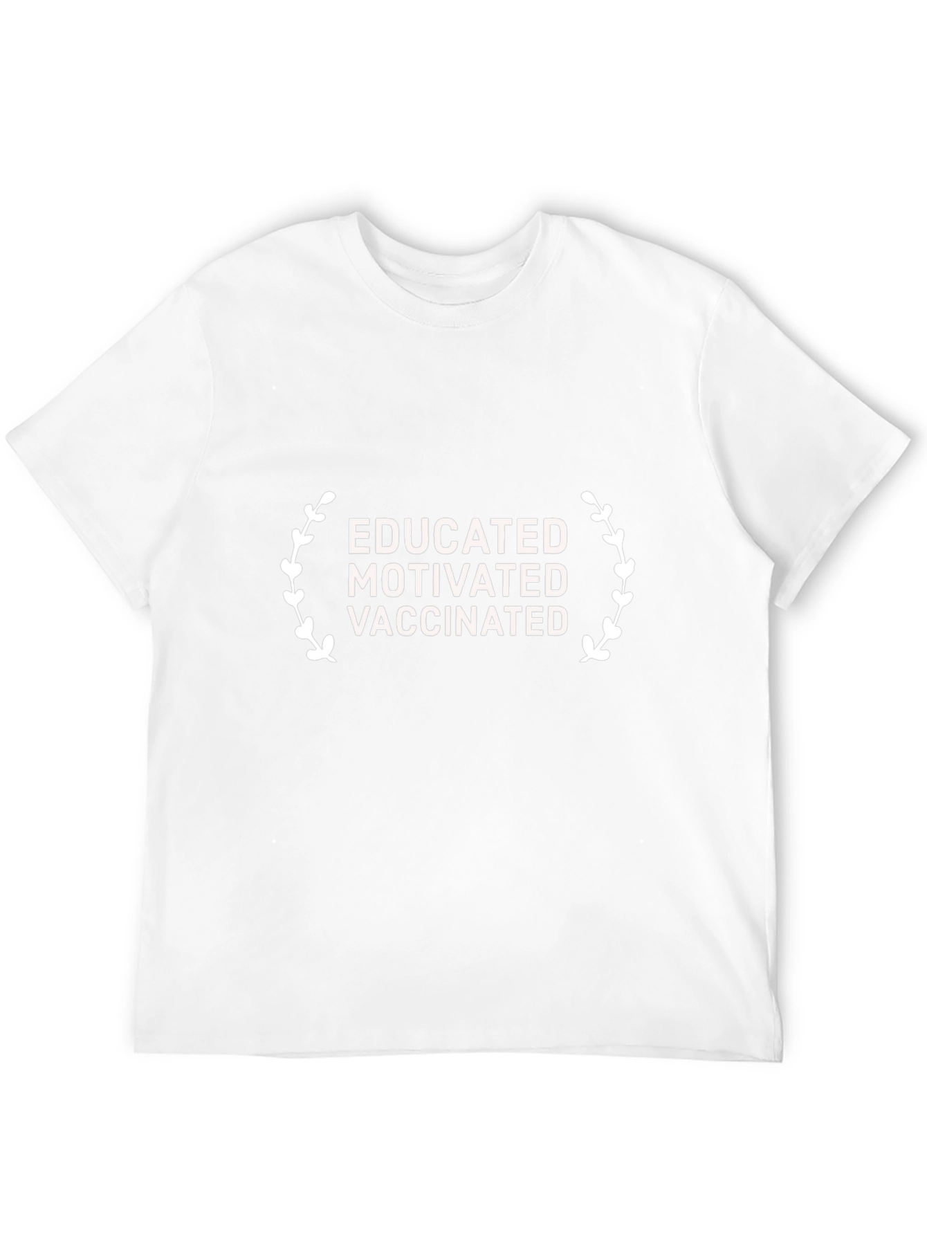 Educated Motivated Vaccinated Graphic Tee