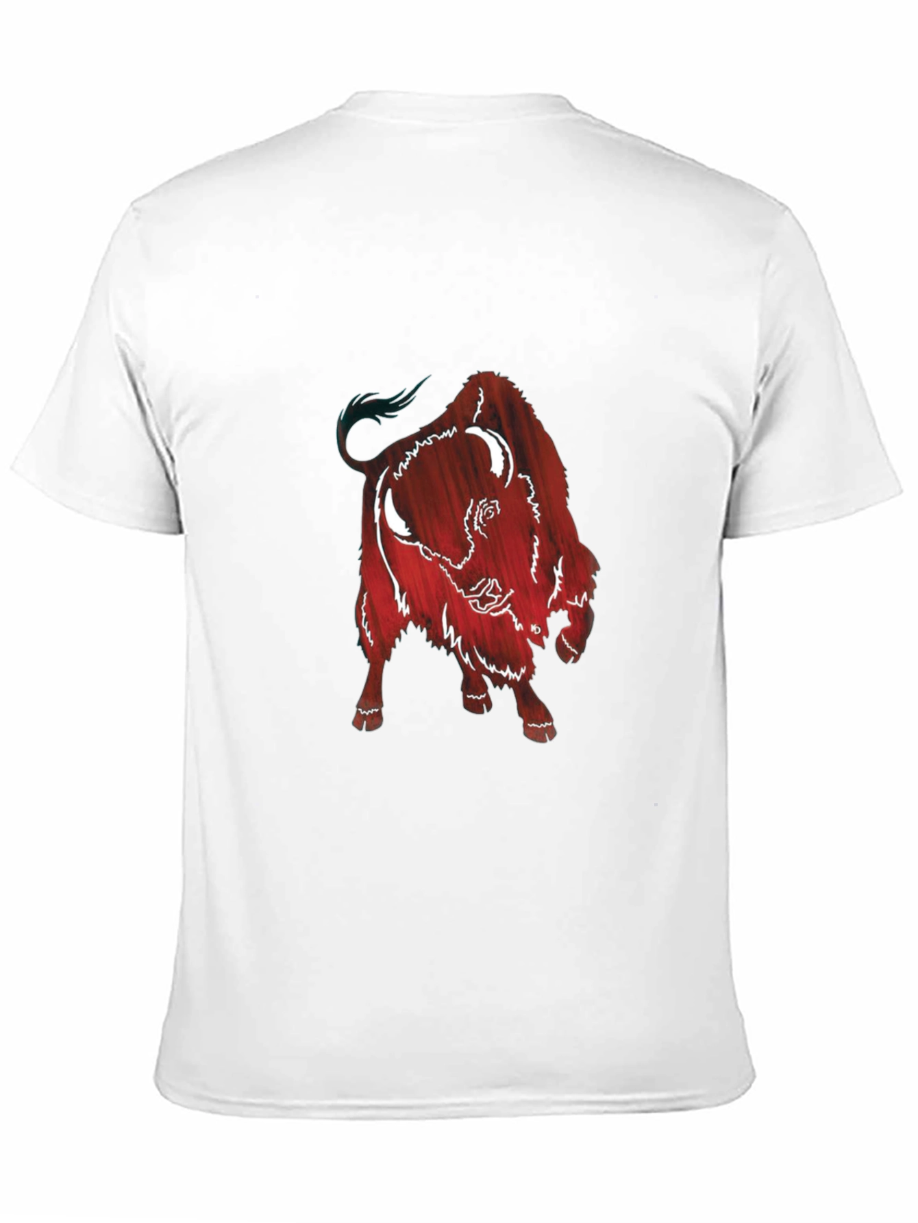 Buffalo Graphic Print Tee - Short Sleeve Black