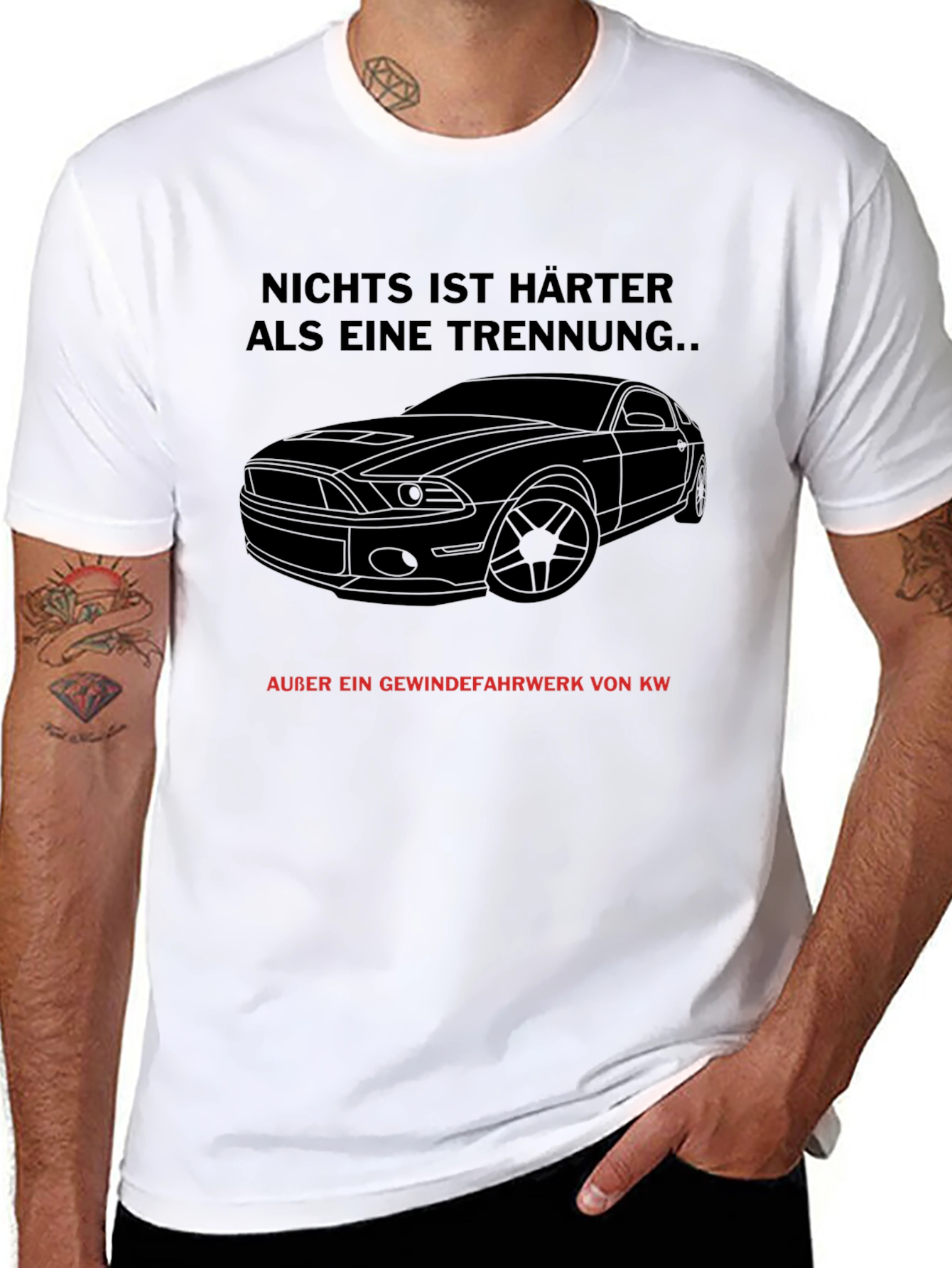 Car Lovers T-Shirt - Funny German Saying